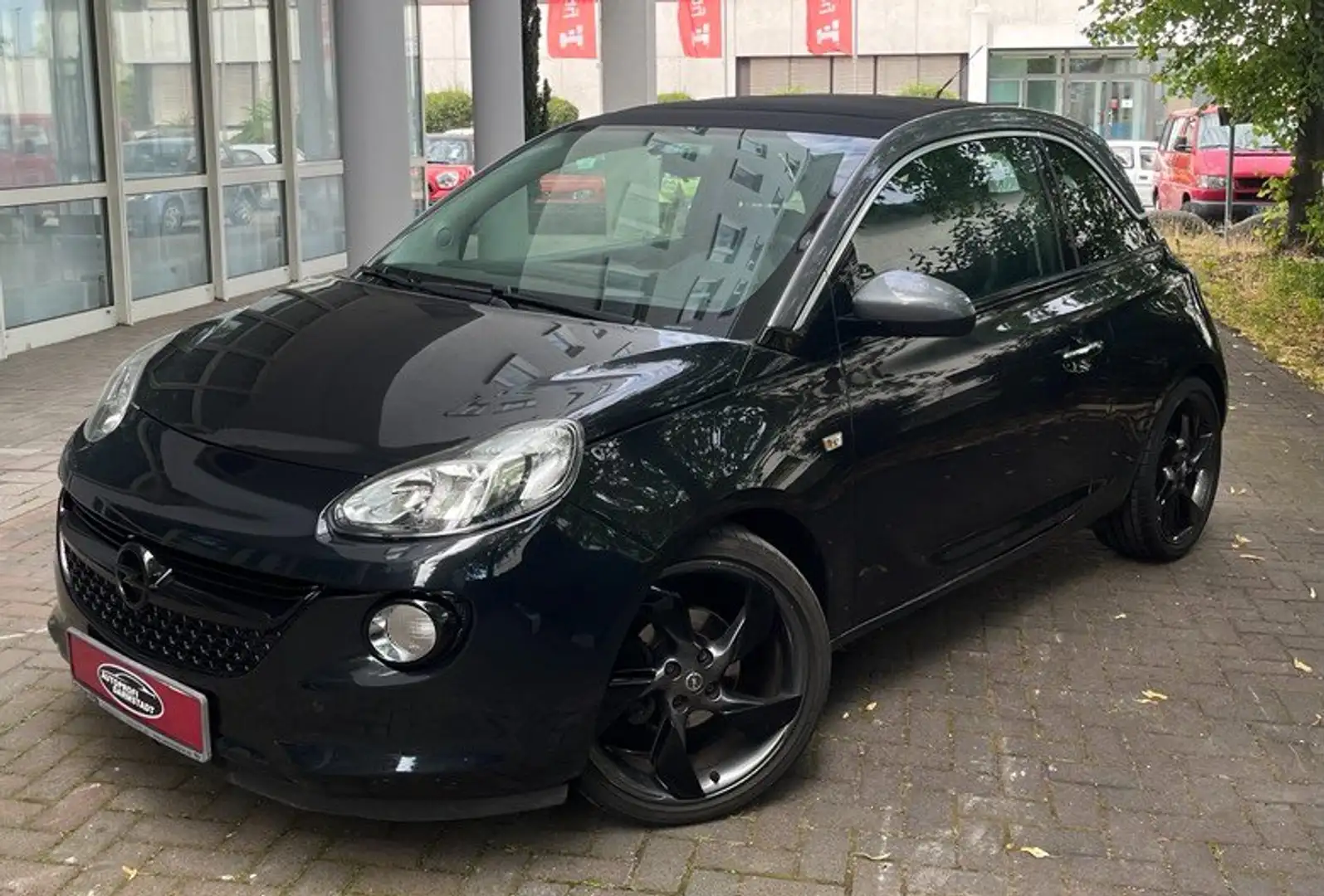 Opel Adam TÜV AU NEU*KLIMA*TEMPOMAT*FALTDACH*Open Air* Schwarz - 1