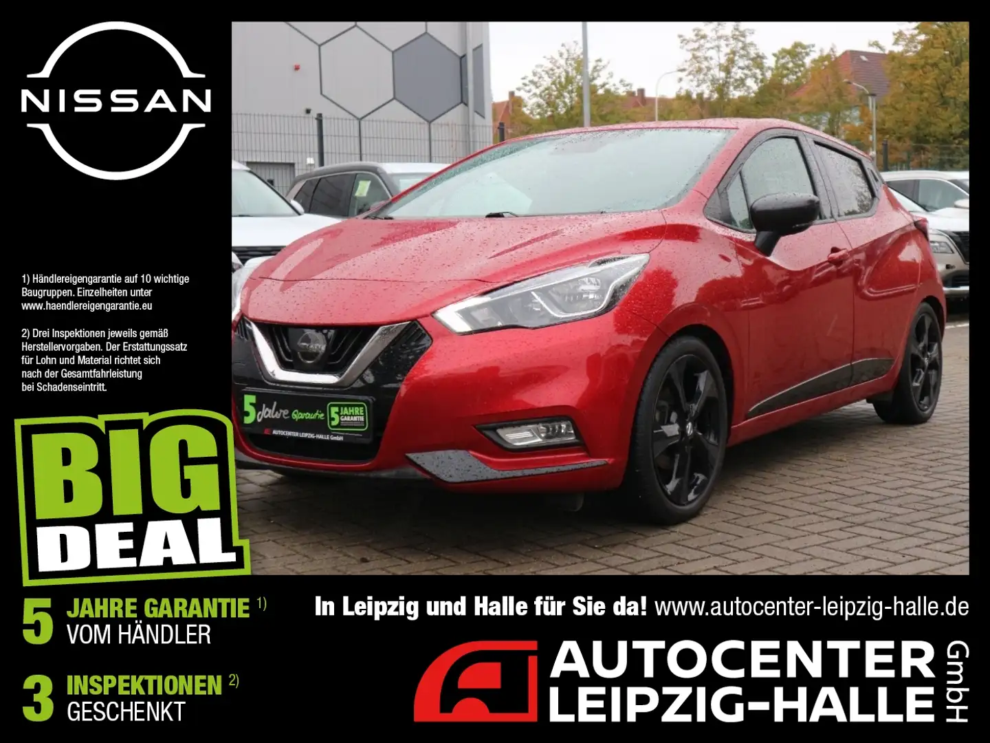 Nissan Micra 1.0 DIG-T N-Sport Navi Kamera LM Rot - 1