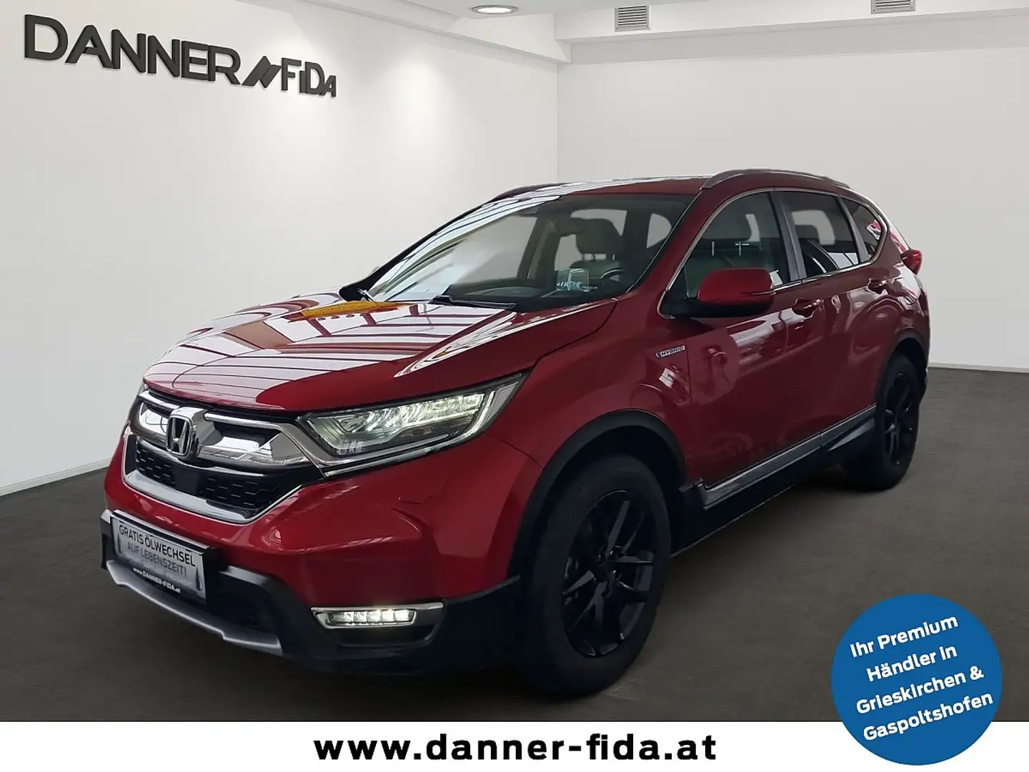 Honda CR-V 2,0 i-MMD Hybrid Executive AWD Aut. (SOFORT-VER... Rood - 1