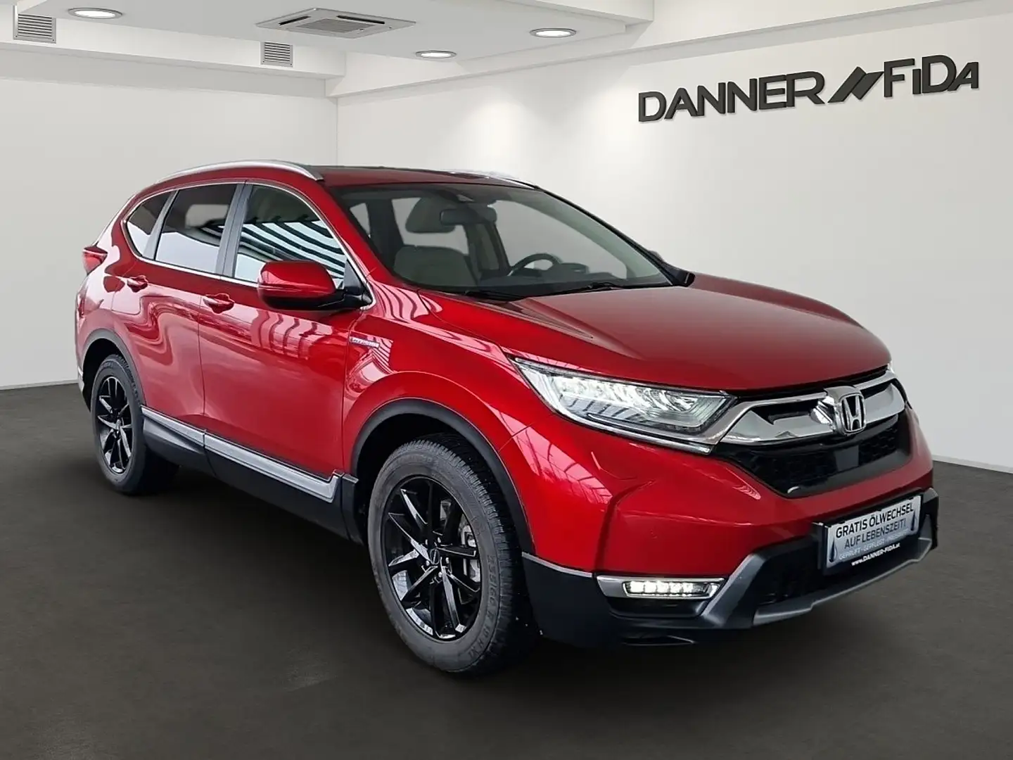 Honda CR-V 2,0 i-MMD Hybrid Executive AWD Aut. (SOFORT-VER... Rood - 2