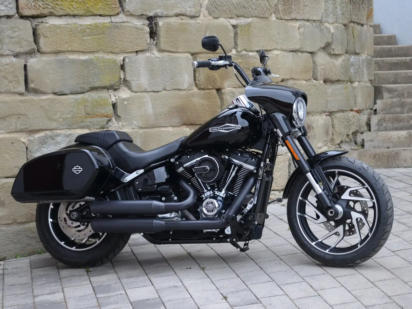 Harley-Davidson Sport Glide Sport Glide Kess Tech * Ape * Deutsch * 1.Hand Negru - 2