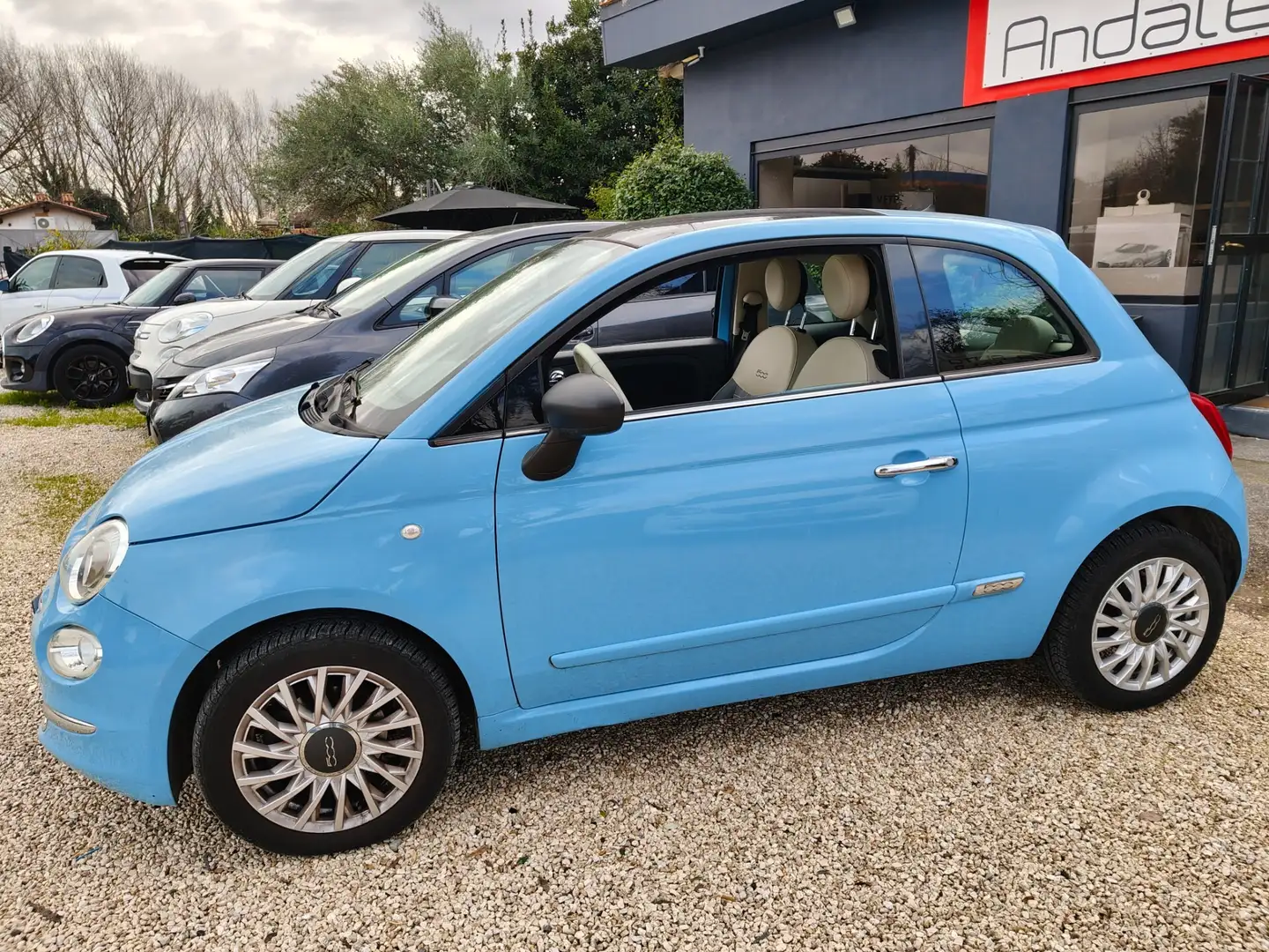 Fiat 500 1.3 Multijet 95 CV Lounge PREZZO OUTLET Blu/Azzurro - 2