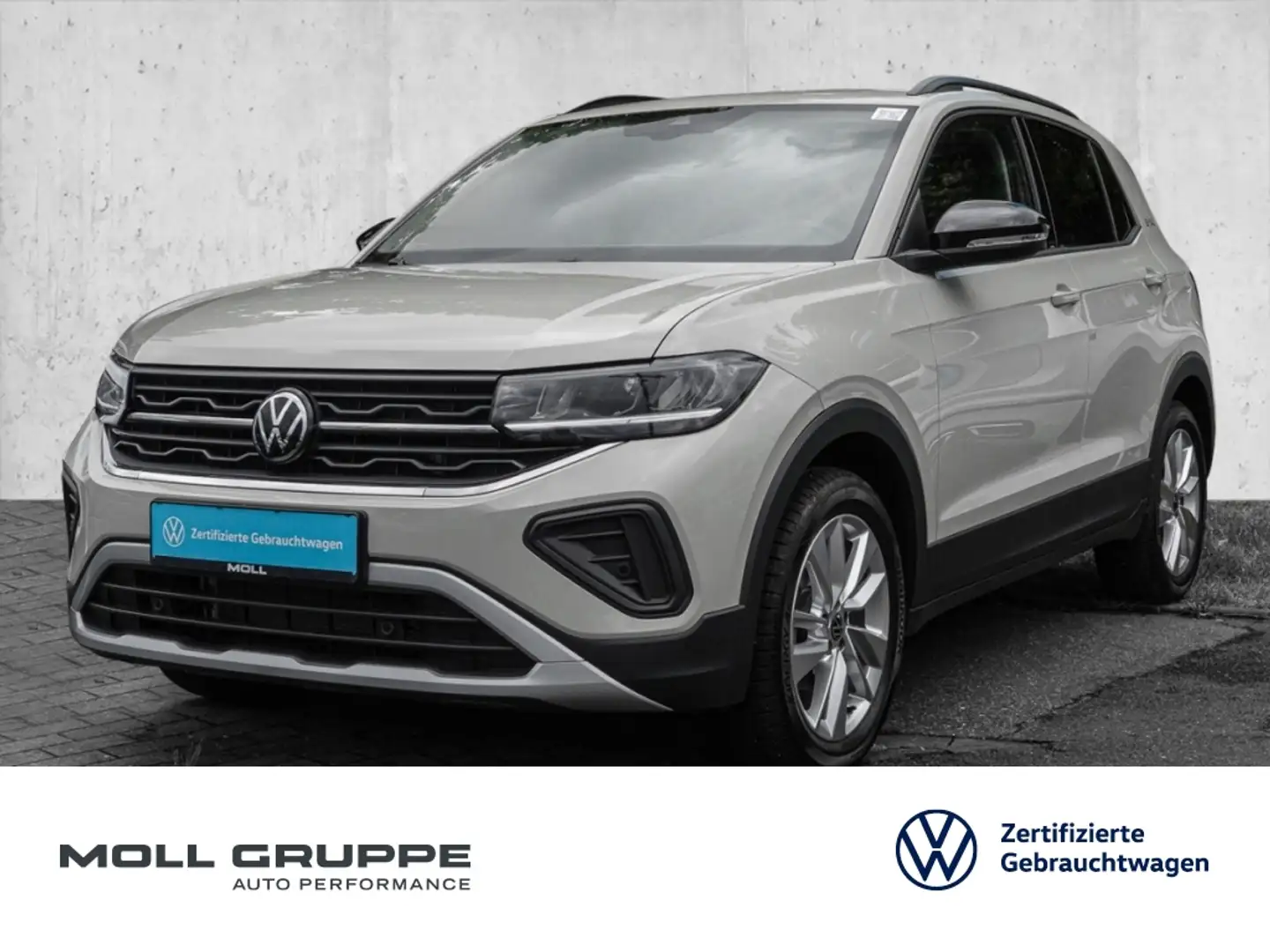 Volkswagen T-Cross 1.5 TSI DSG Life NAVI LED LM ACC PDC Grau - 1