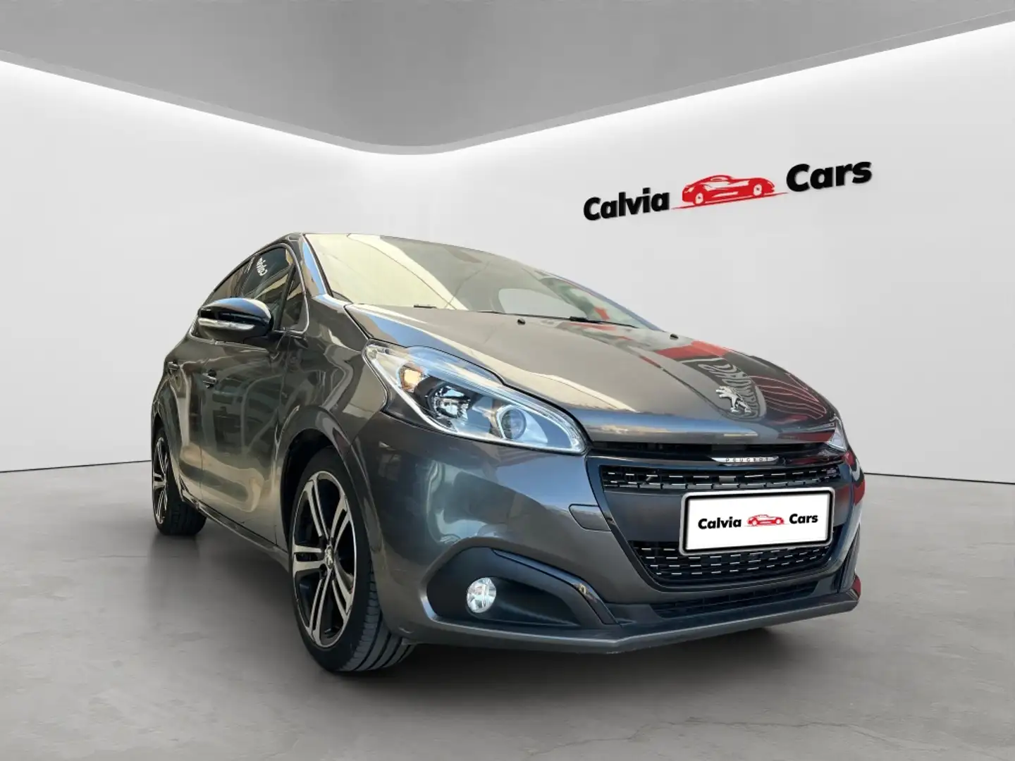 Peugeot 208 1.2 PureTech S&S GT Line EAT6 110 Euro 6.2 Gris - 1