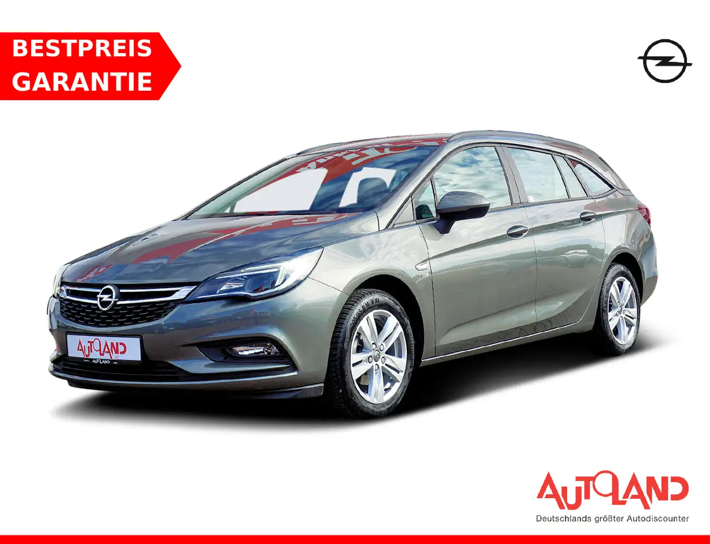 Opel Astra K ST 1.4 DI 120 Jahre Klima Lenkradheizung Grau - 1