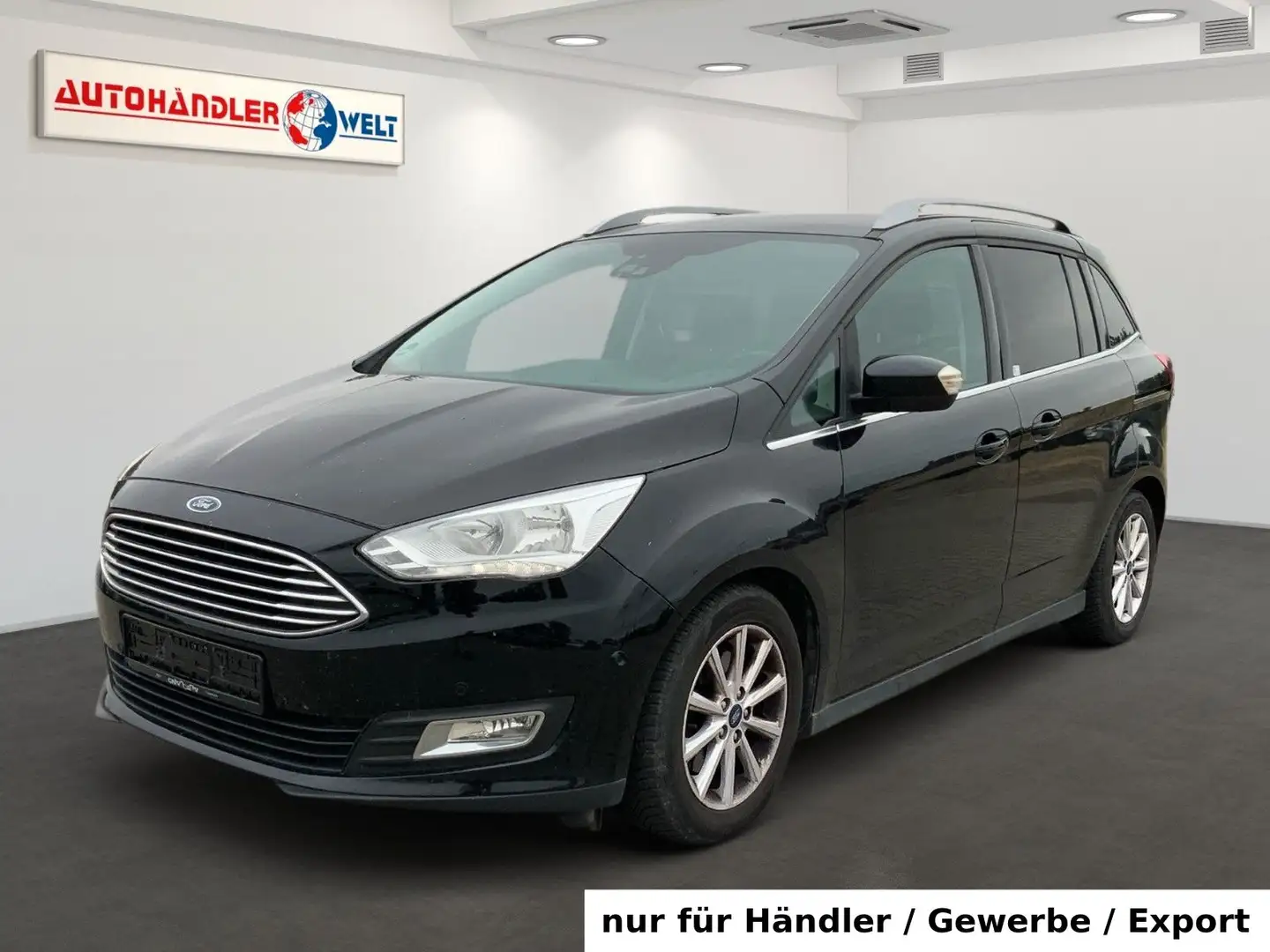 Ford Grand C-Max 1.0 T 7-Sitzer Navi AAC SHZ PDC Nero - 1
