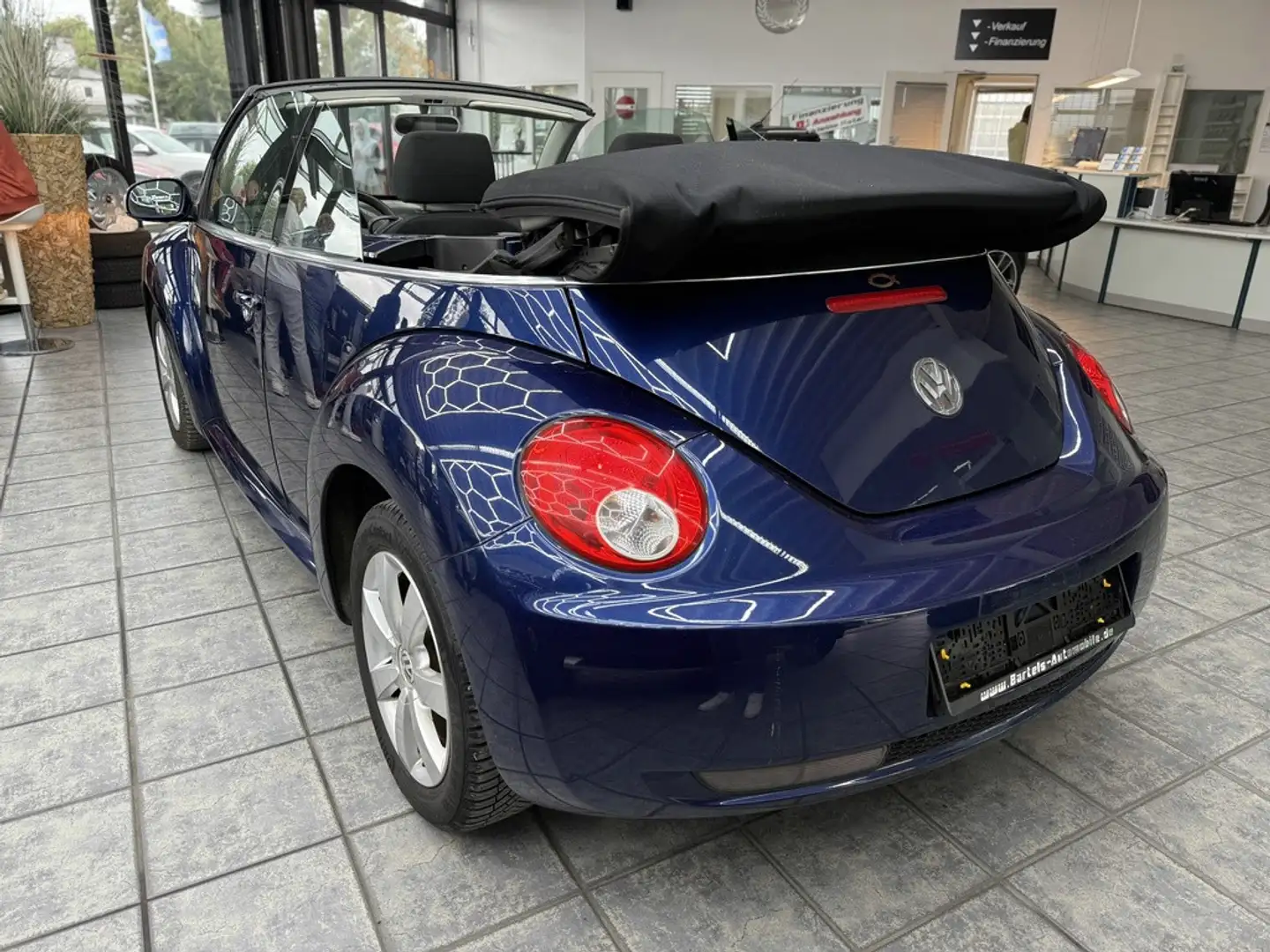 Volkswagen New Beetle Cabrio 1.9 TDI, Klima, Sitzheizung Blau - 2