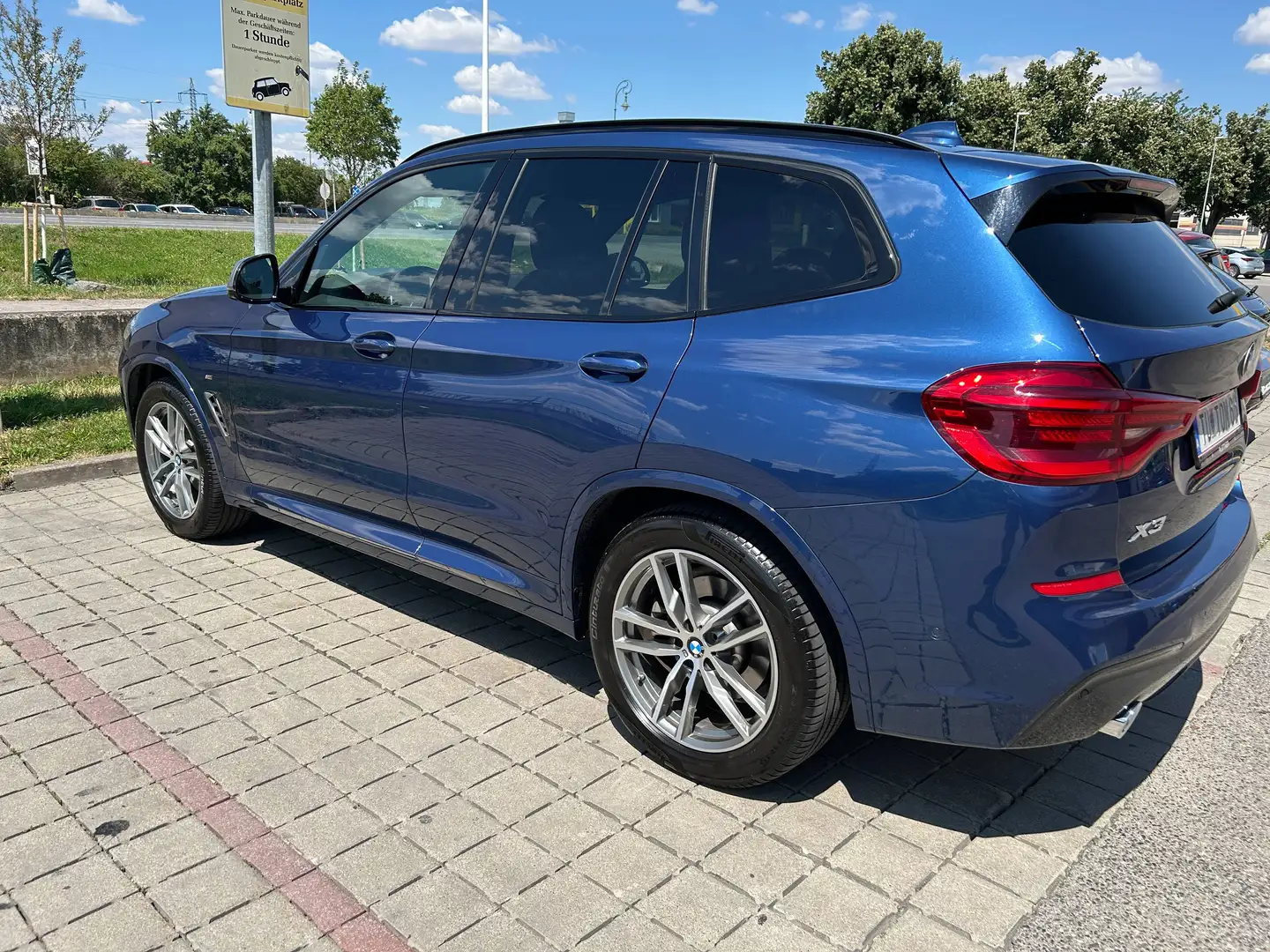 BMW X3 M X3 xDrive 20d M Sport Aut. M Sport Blau - 2