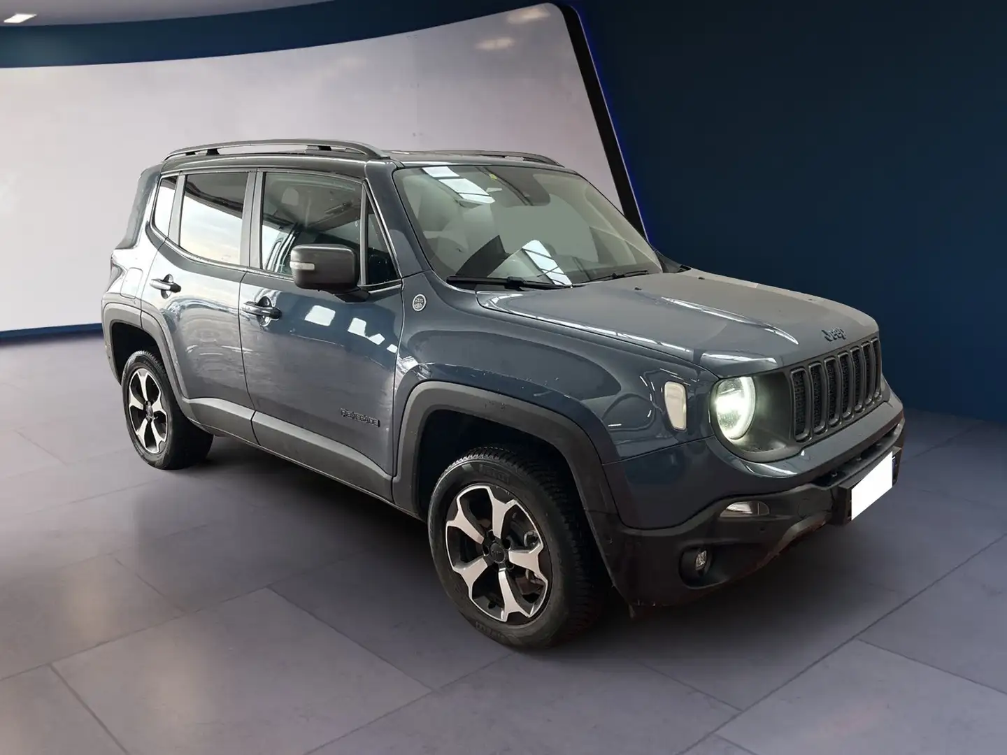 Jeep Renegade 2019 1.3 t4 phev Trailhawk 4xe at6 Bleu - 2