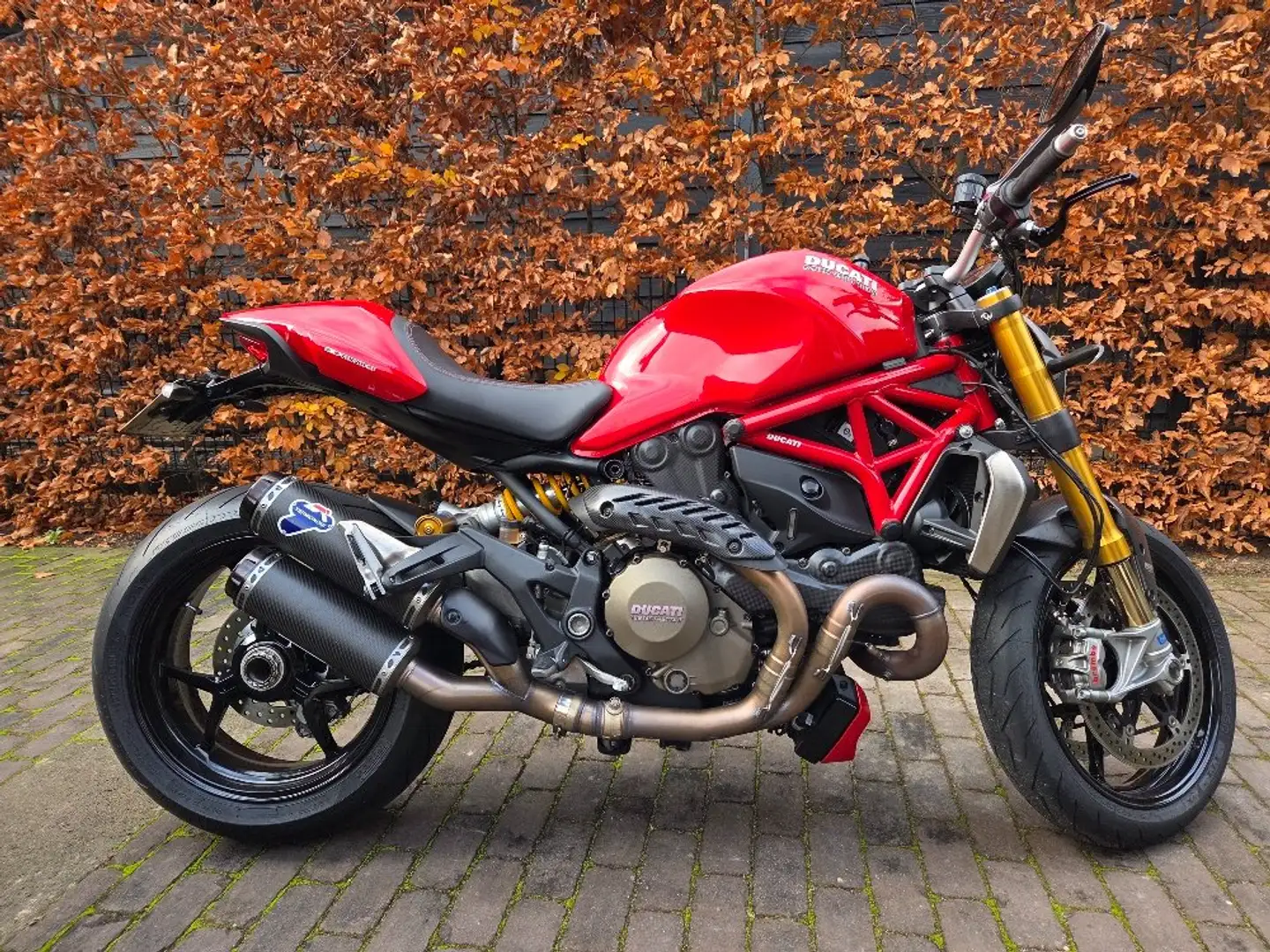 Ducati Monster 1200 1200S in Nieuwstaat!! incl. nieuwe banden+accu Rood - 1