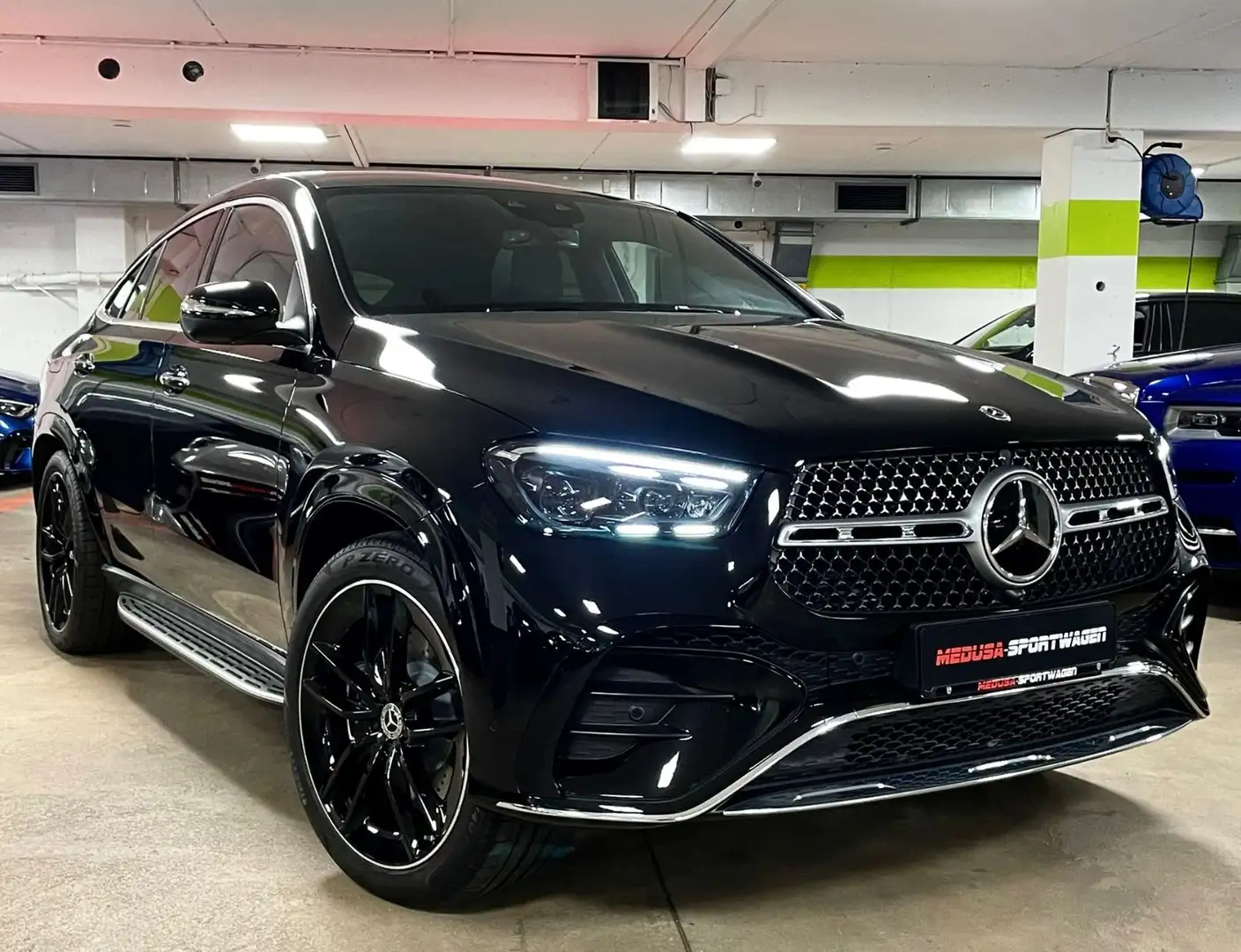 Mercedes-Benz GLE 350 de 4M COUPE FACELIFT AMG 22ZOLL PANO FUL Fekete - 1