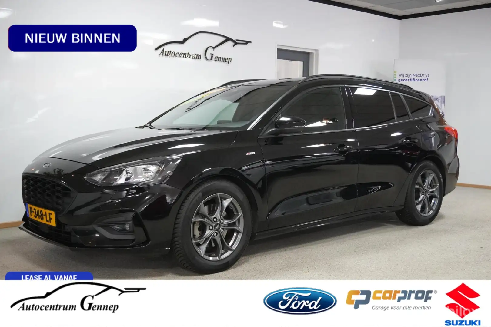 Ford Focus Wagon 1.5 EcoBoost ST Line | 59000km | Automaat | Noir - 1