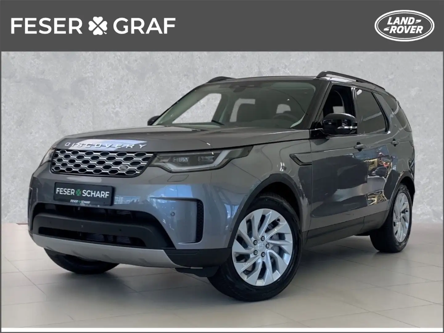Land Rover Discovery D250 S AHK Pano Winter Fahrassistenzpaket Grau - 1