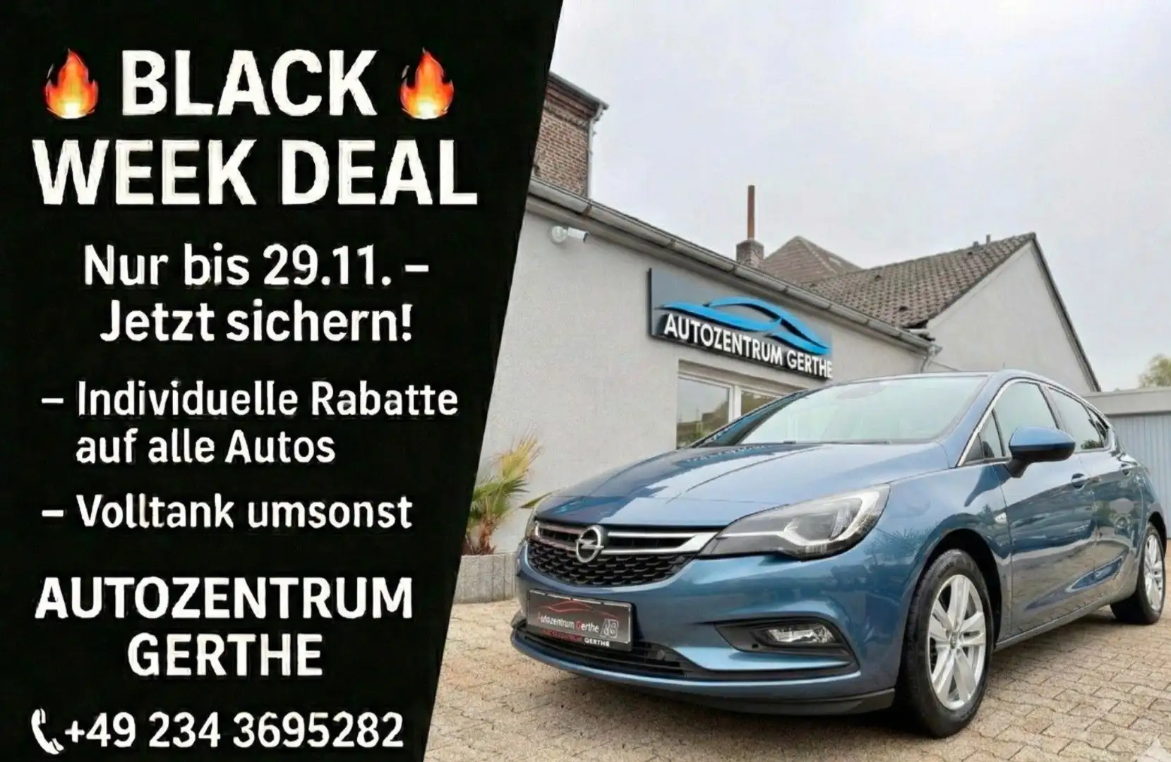 Opel Astra K Lim. 5-trg. Dynamic Start/Stop*Automatik Blau - 1