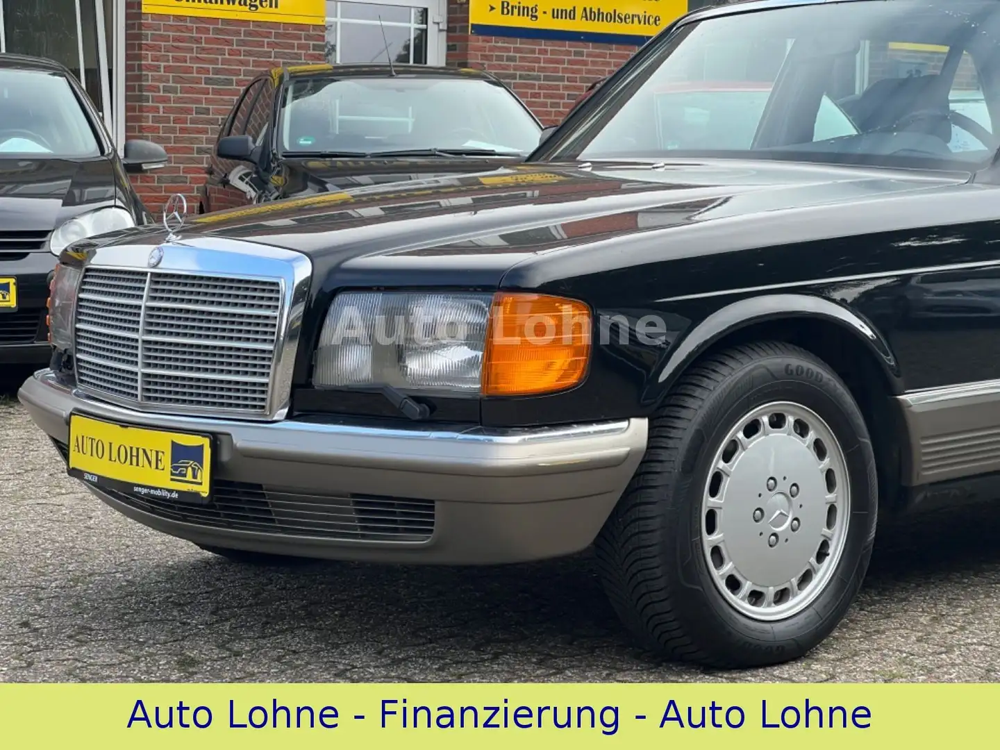 Mercedes-Benz 380 SEL V8 H-Zulassung Schiebedach Czarny - 2
