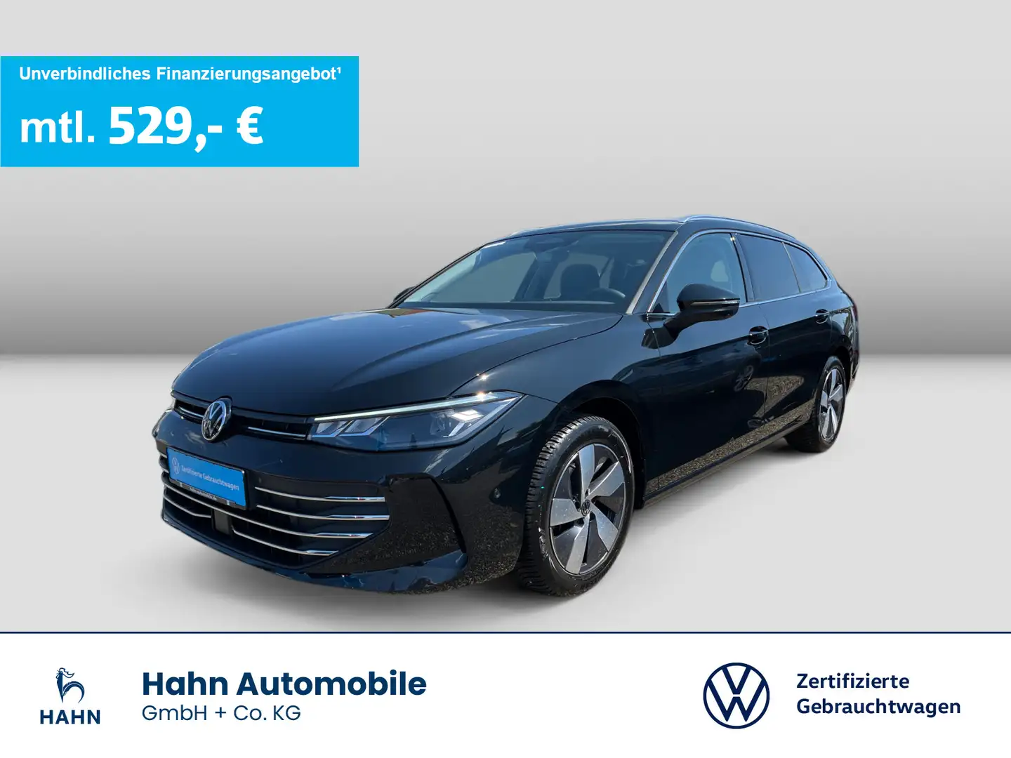Volkswagen Passat Variant 1.5TSI DSG Business Area AHK Navi Schwarz - 1