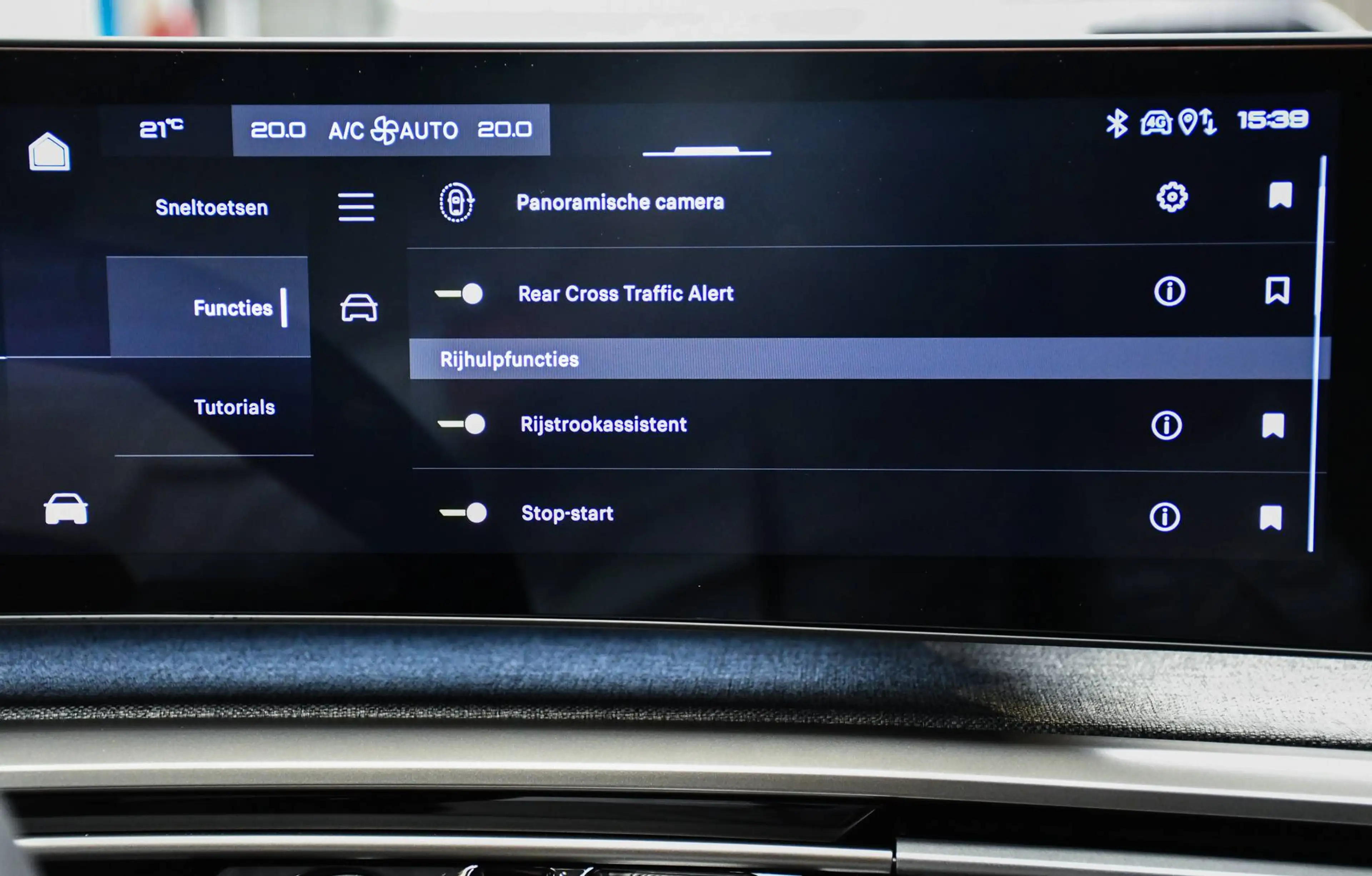 Peugeot 5008 5008 Hybrid Allure 7pl MHEV NIEUW - NAVIGATIE / CAMERA / ACC / SMARTLINK / BLIS / PDC — photo 12
