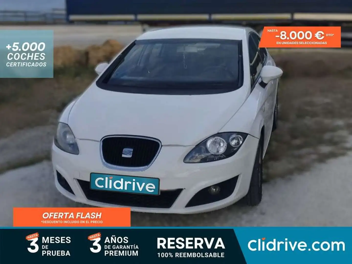 SEAT Leon 1.6TDI CR Style Blanco - 1