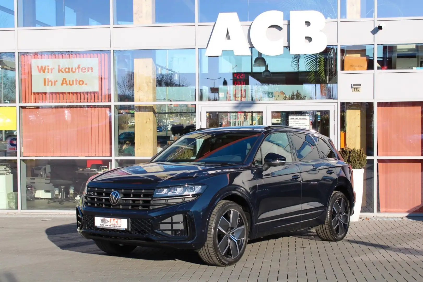 Volkswagen Touareg TDI R-Line Mod.2024 Stdhzg 21" Pano AHK Bleu - 1