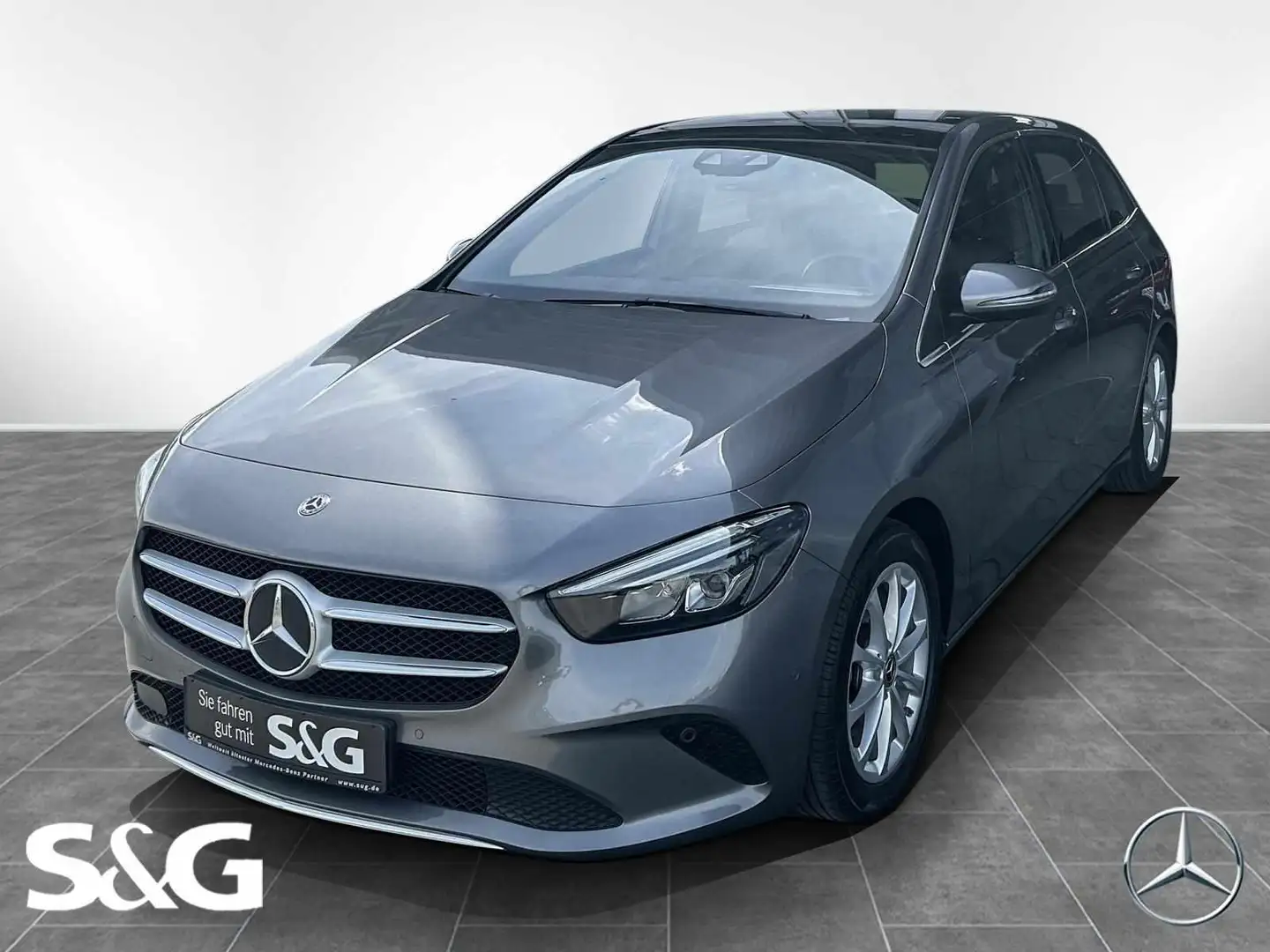 Mercedes-Benz B 200 Progressive RüKam+MBUX+Pano+LED+Sitzhzg Gris - 1