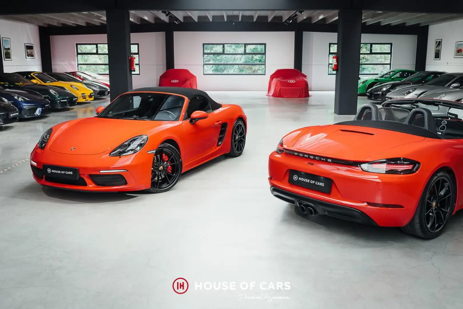 Porsche Boxster 718 Boxster S PDK - NO OPF - Lava Orange - PPF Orange - 1