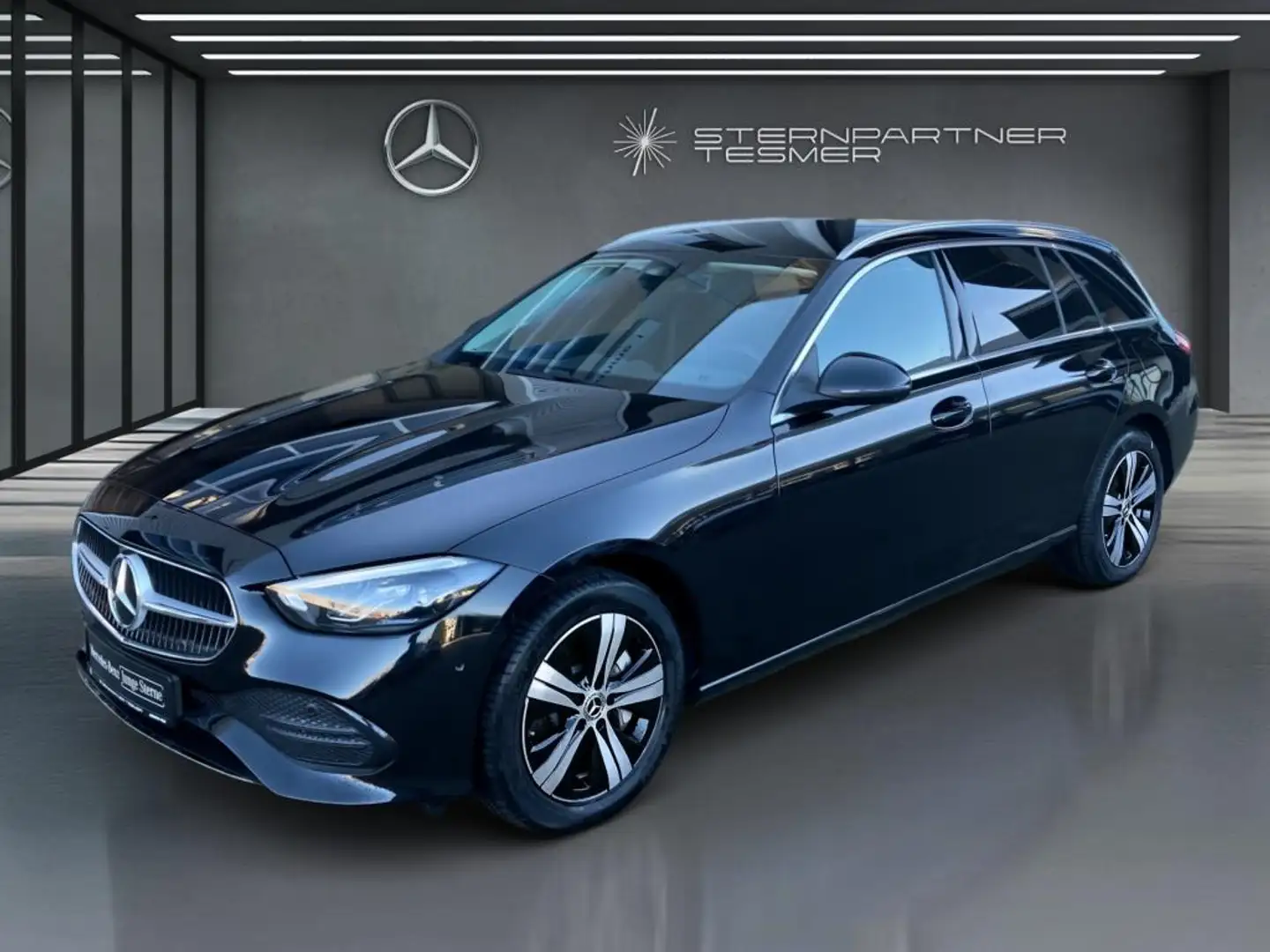 Mercedes-Benz C 300 de T AVANTGARDE LED 360 CarPlay Ambi Memo Schwarz - 1