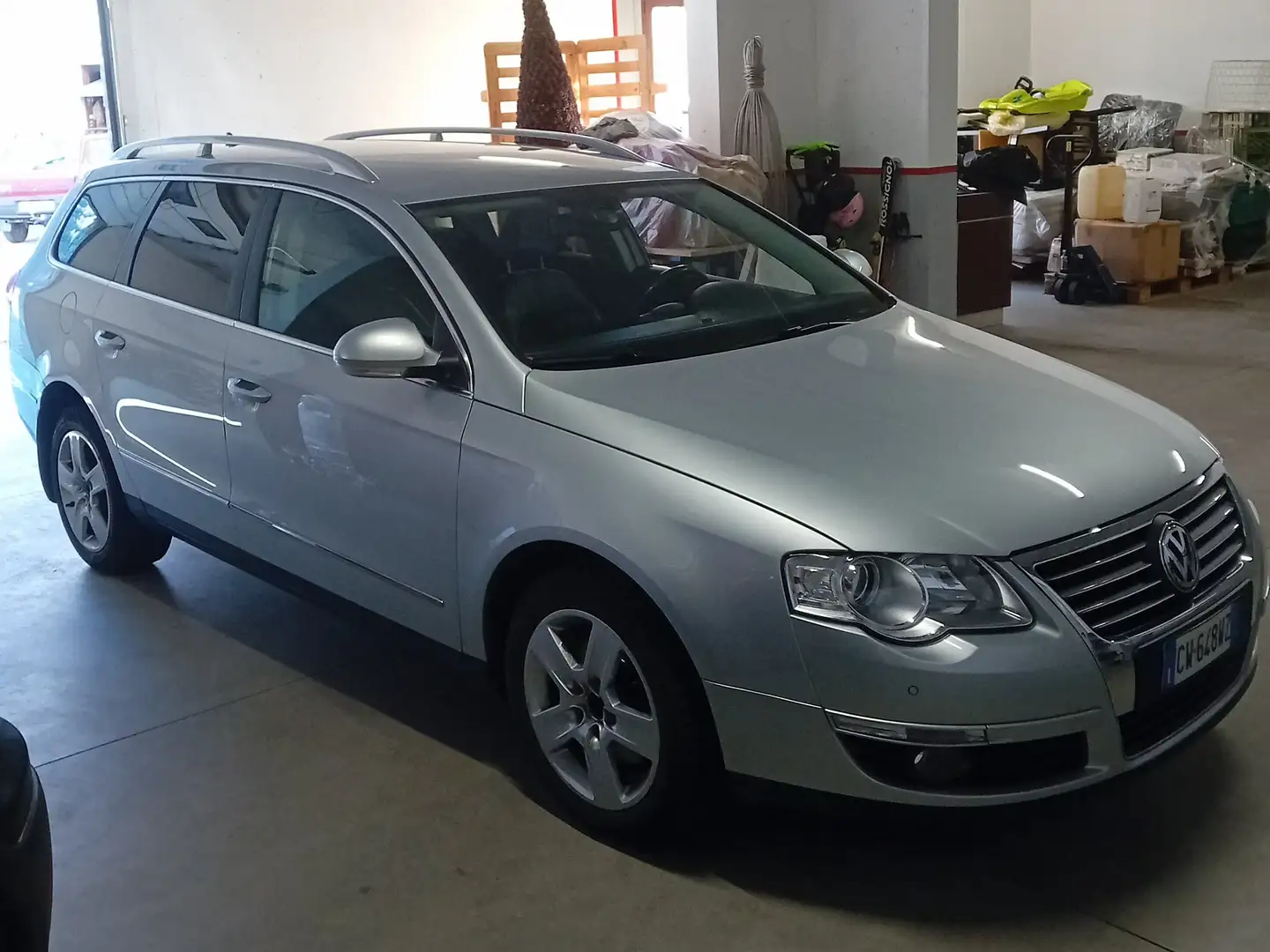 Volkswagen Passat Variant Passat VI 2008 4motion2.0 td Highline dpf Argento - 2