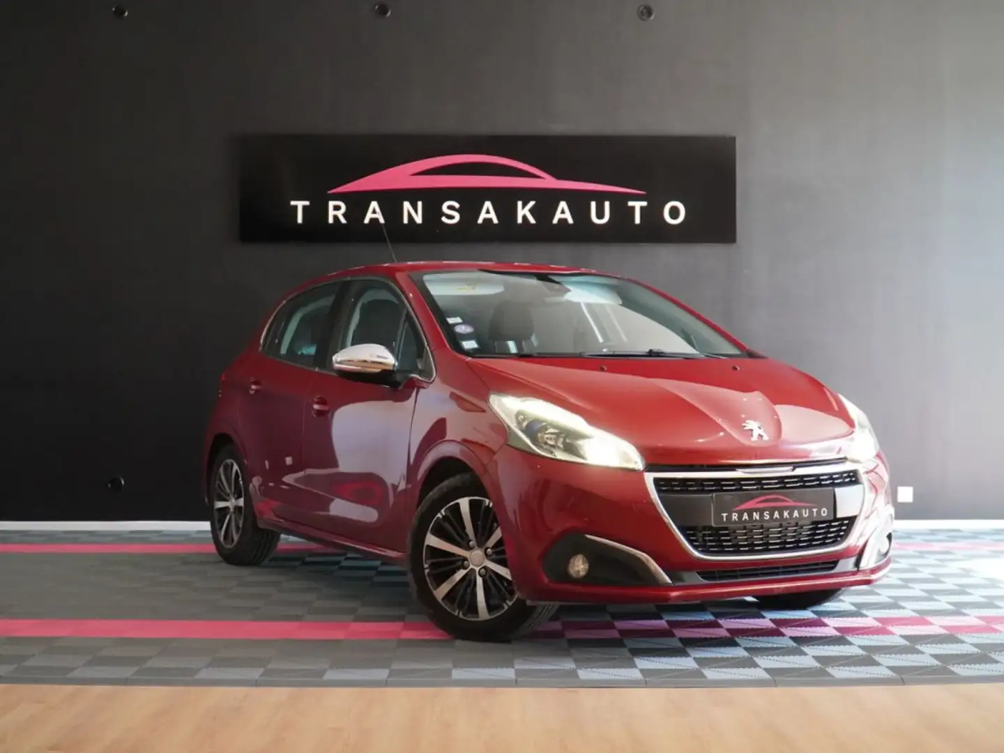 Peugeot 208 1.2 - 110ch BVM5 Allure / COURROIE NEUVE Rouge - 1
