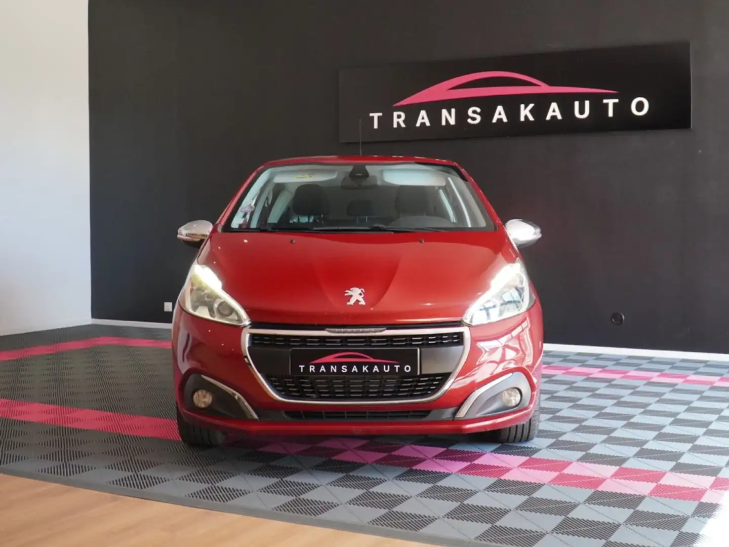 Peugeot 208 1.2 - 110ch BVM5 Allure / COURROIE NEUVE Rouge - 2