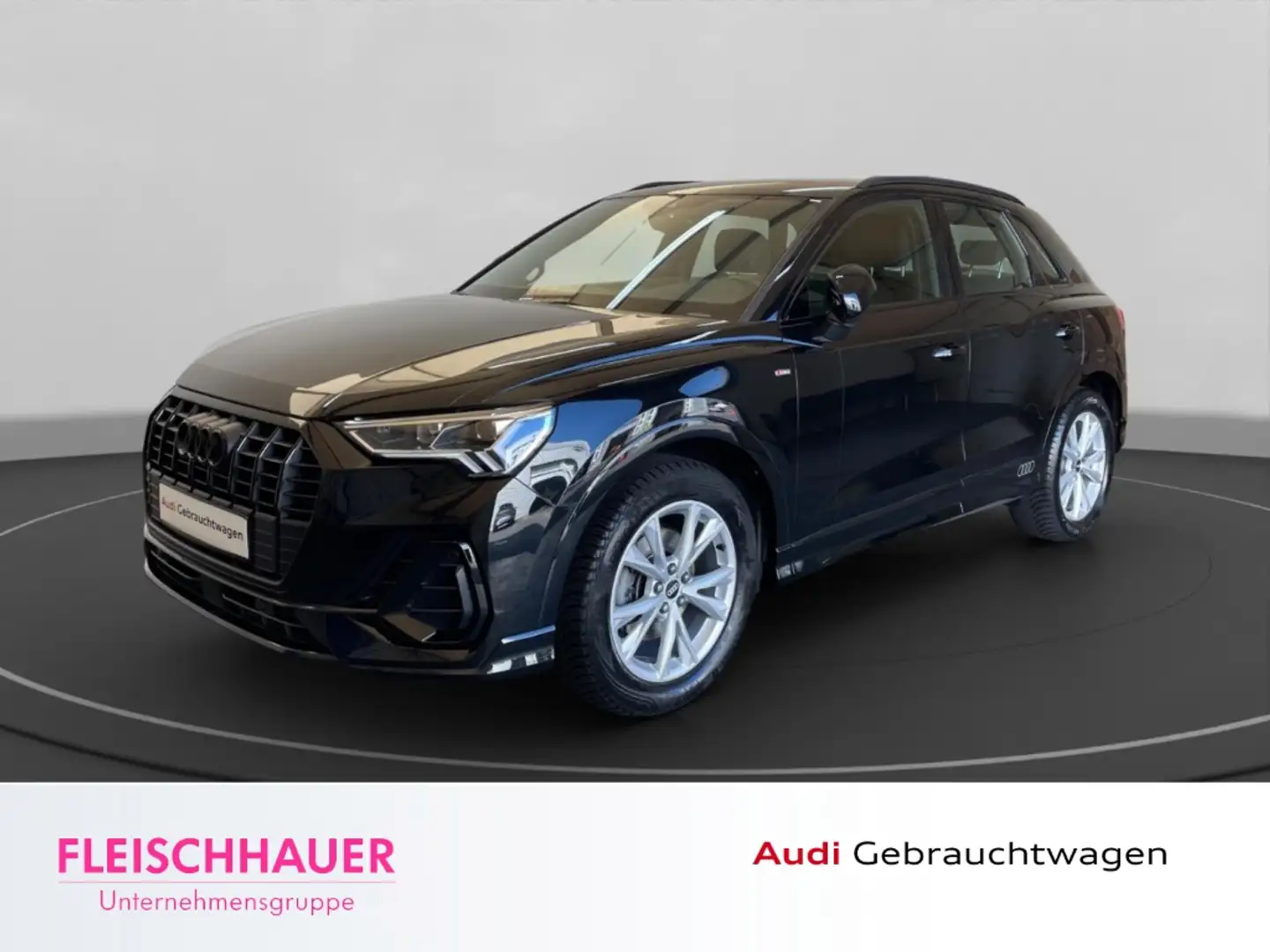 Audi Q3 35 TFSI S line AD El. Panodach Navi Digitales Cock Noir - 1