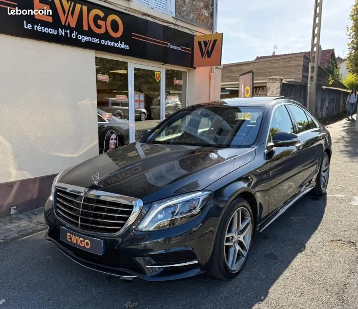 Mercedes-Benz S 350 Mercedes 3.0 350D V6 EXECUTIVE 260Ch 4MATIC 7G-TRONIC BURMESTER SIEGES CUIRS ELECTRIQU... Zwart - 1
