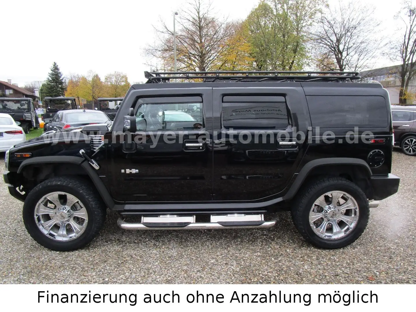 HUMMER H2 6.2 V8 Luxury*SD*LPG*Unikat*Facelift*AppleCar Schwarz - 2