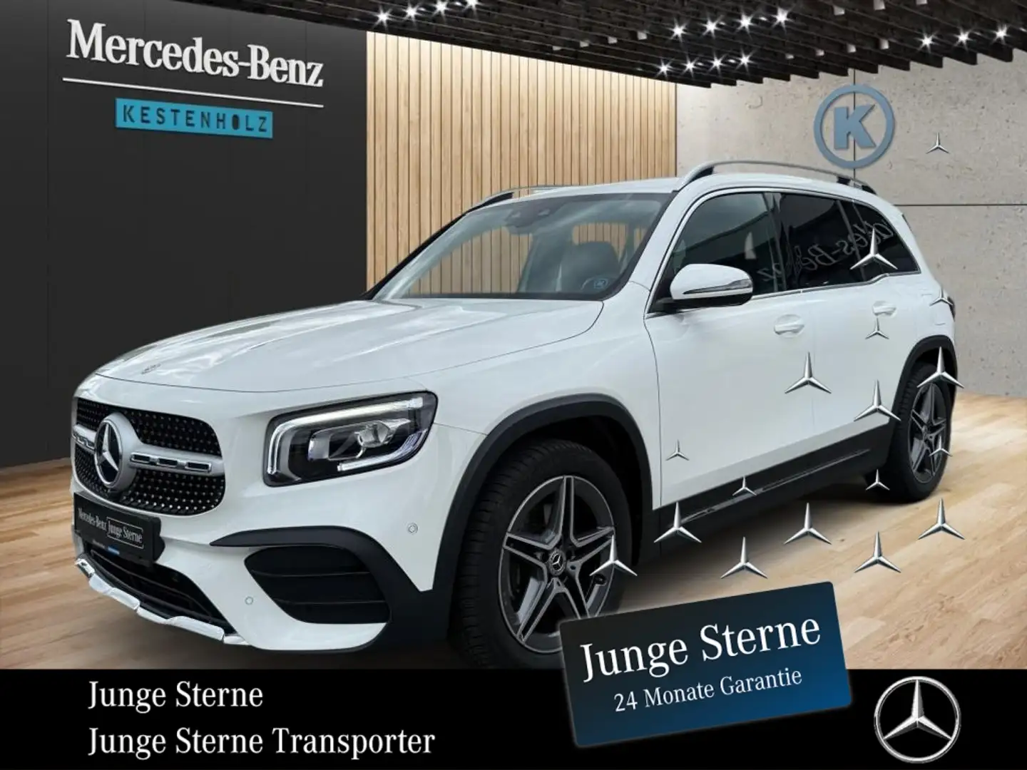 Mercedes-Benz GLB 200 d 4MATIC *AMG*MBUX*KAMERA*SHZ*NAVI*LED* Wit - 1