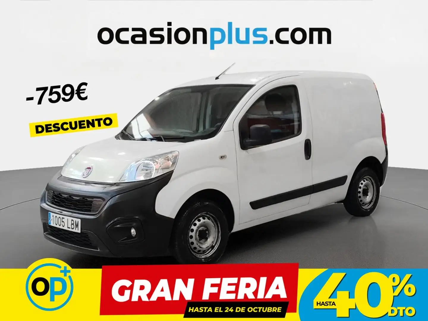 Fiat Fiorino Comercial Cargo 1.3Mjt Base Clase 2 59kW Blanco - 1