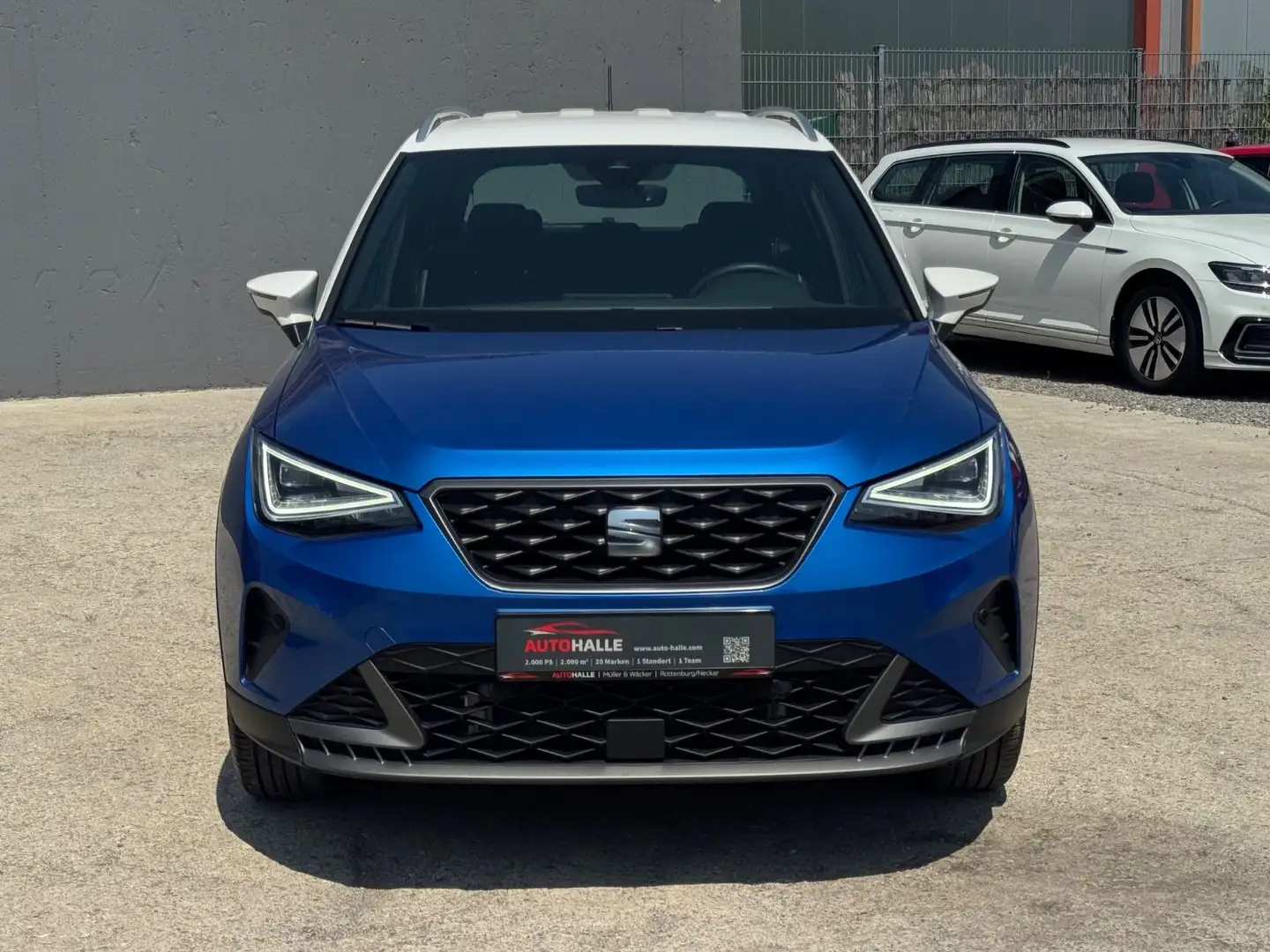 SEAT Arona FR 1.5 TSI CarPlay Navi Kam. ACC SHZ LED Blauw - 2