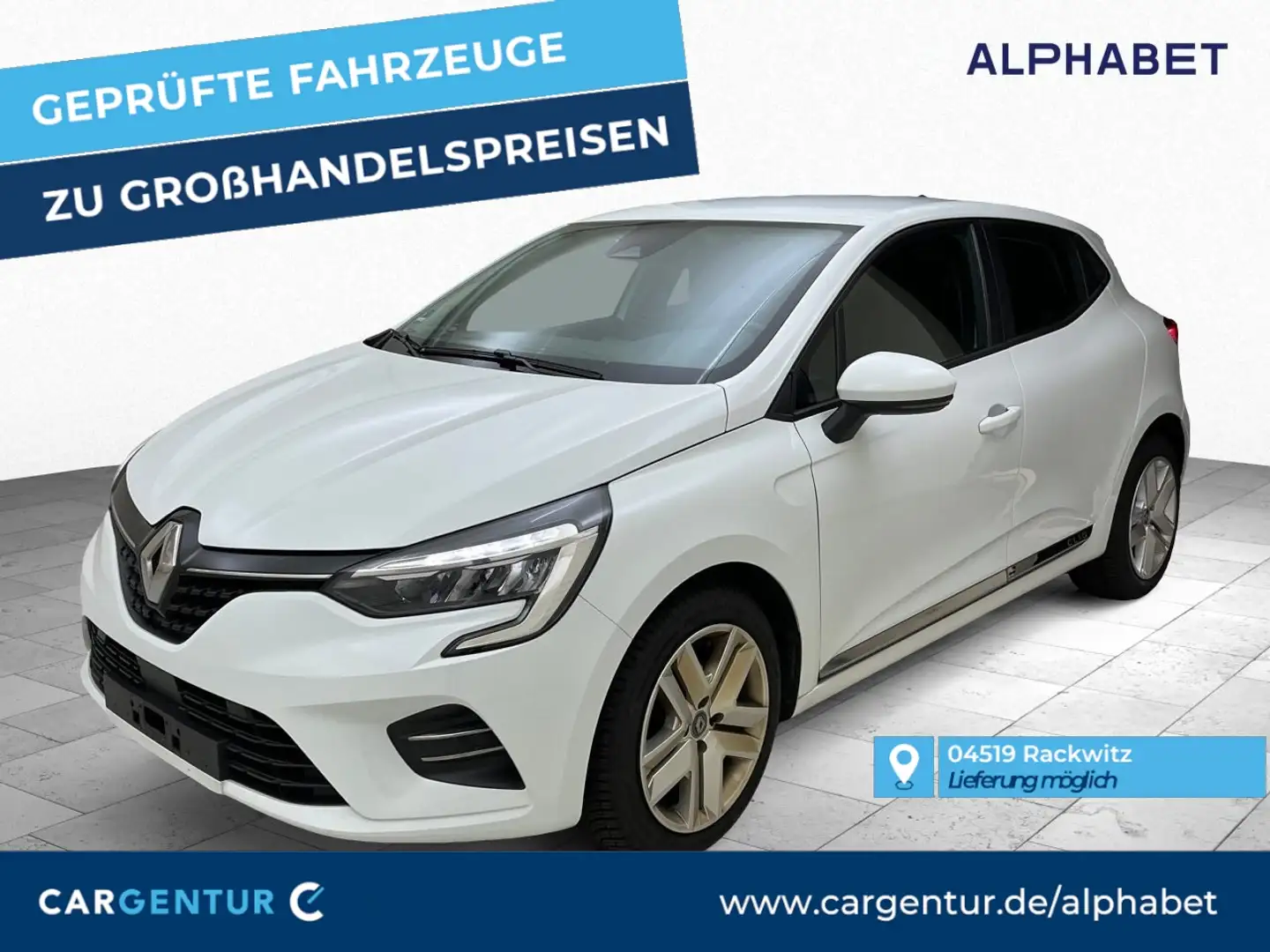 Renault Clio V 1.0 TCe 90 Zen LED Lane BLIS PDC SHZ Wit - 1