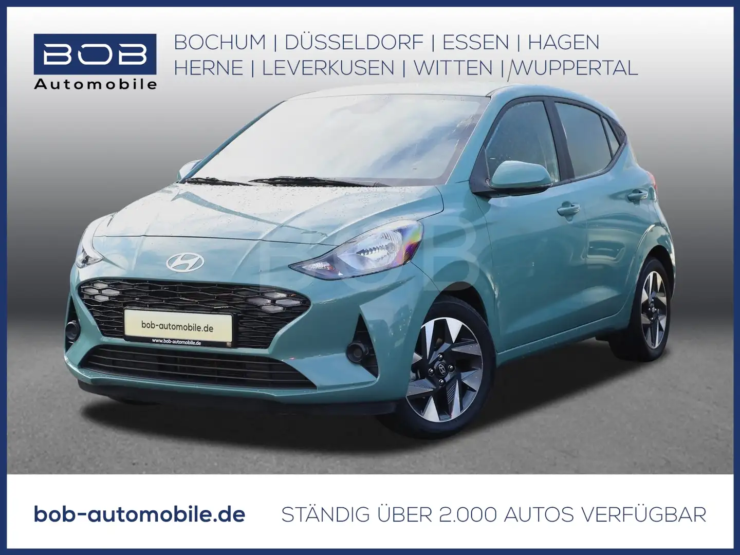 Hyundai i10 1.0 Trend  NAVI KAMERA SHZ Grün - 1