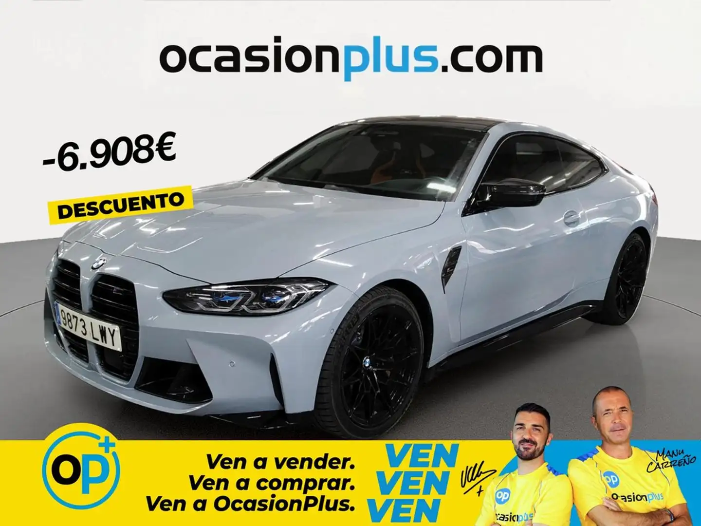 BMW M4 Coupé Competition Gris - 1