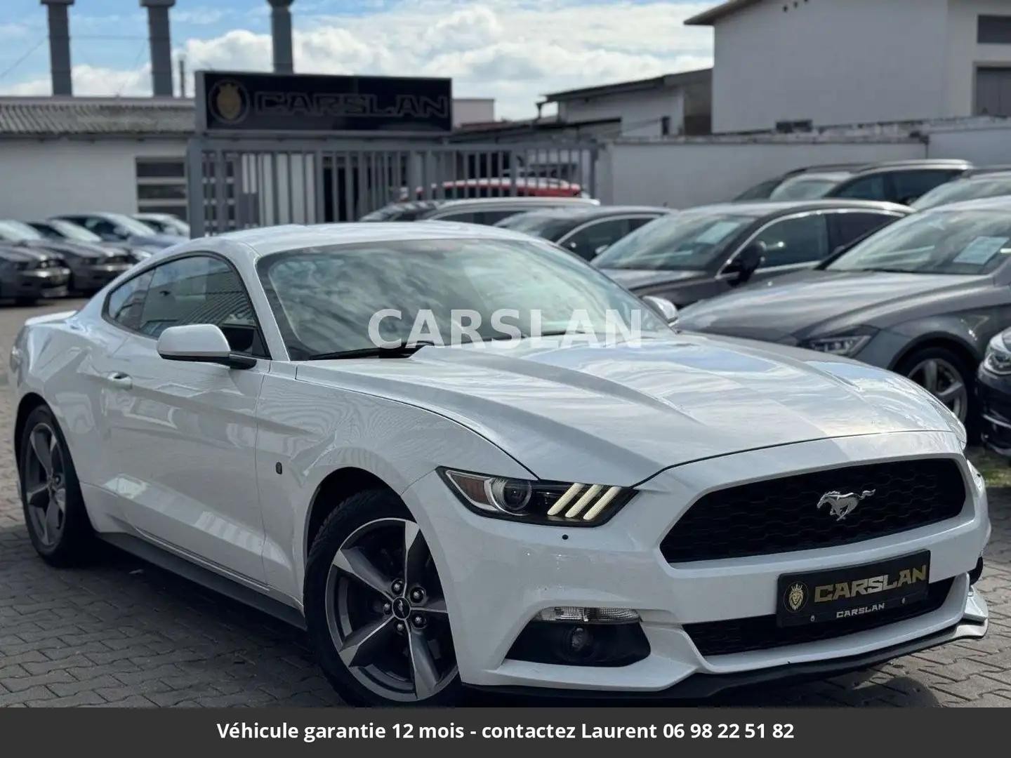 Ford Mustang Premium GPL Tout compris hors homologation 4500e Blanc - 1