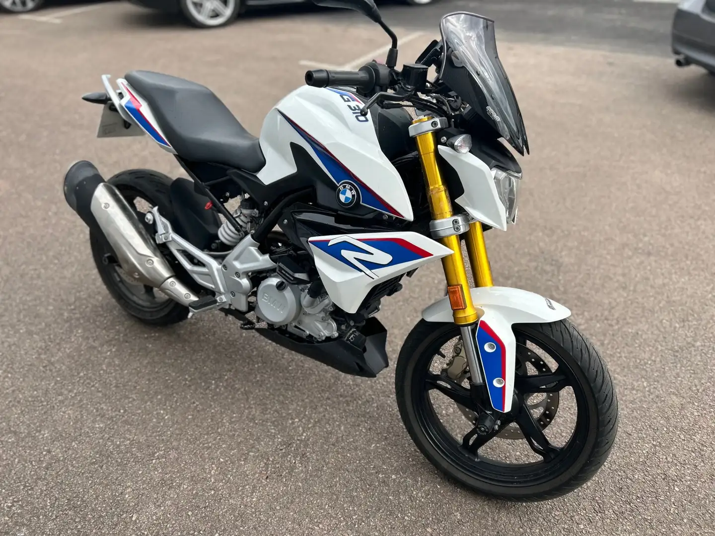 BMW G 310 R Blanc - 2