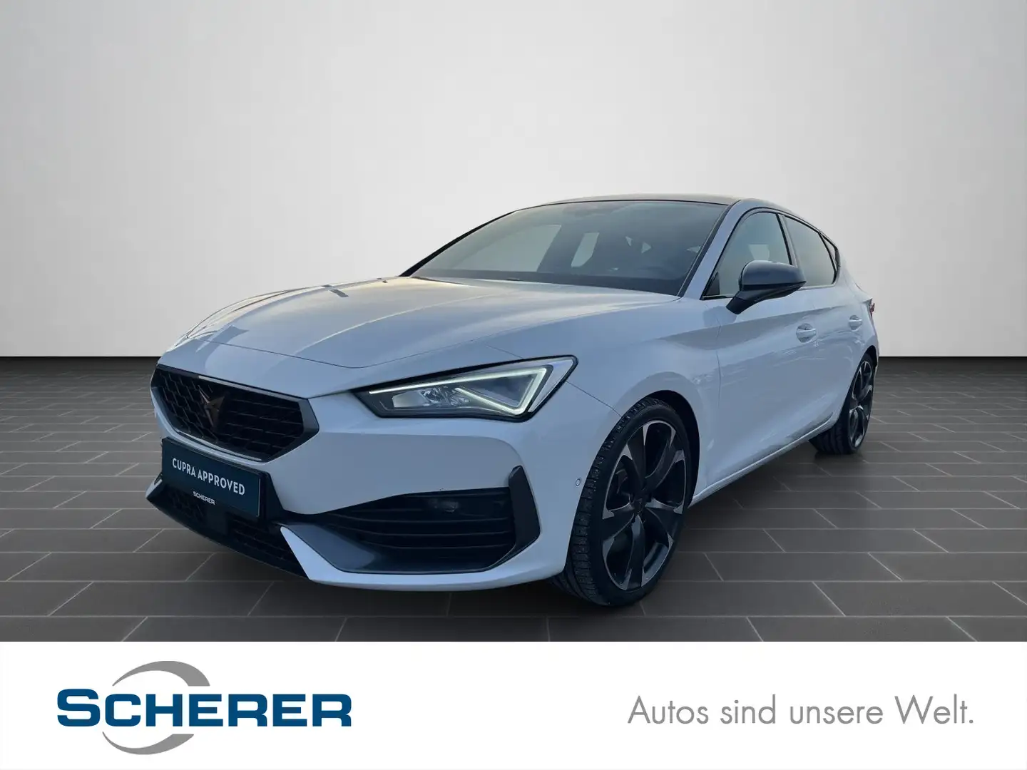 CUPRA Leon VZ 2.0 TSI DSG LED NAVI PANO RFK SHZ Weiß - 1