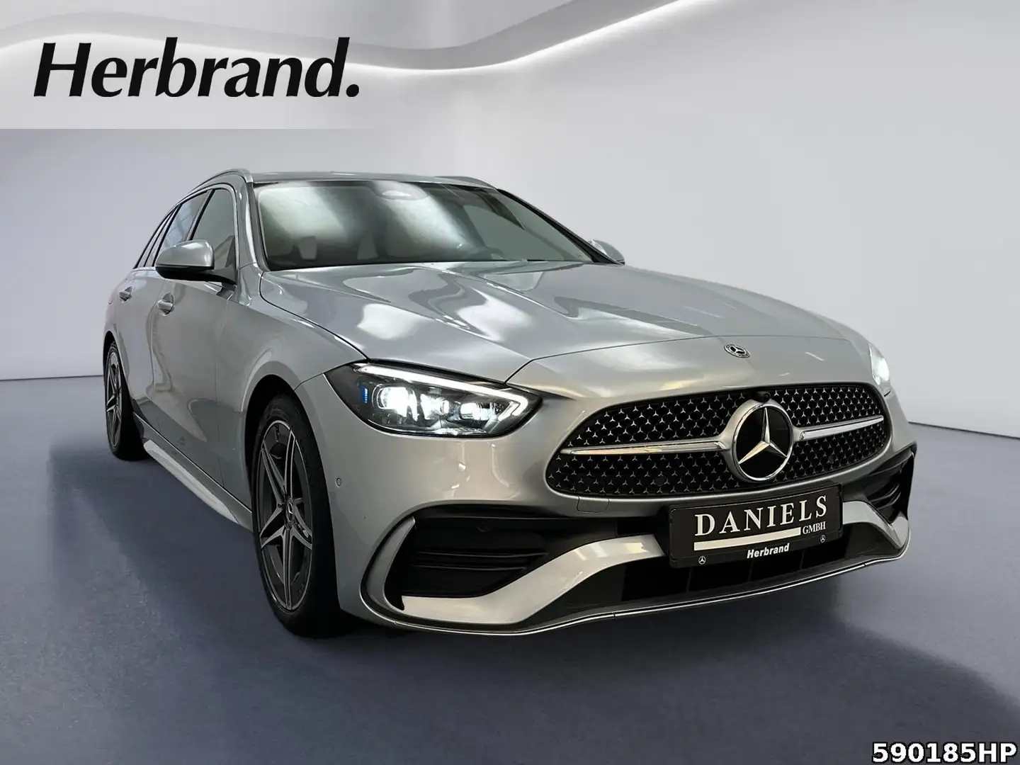Mercedes-Benz C 220 d T AMG DIGITAL-LIGHT Distronic Ambiente Silber - 2