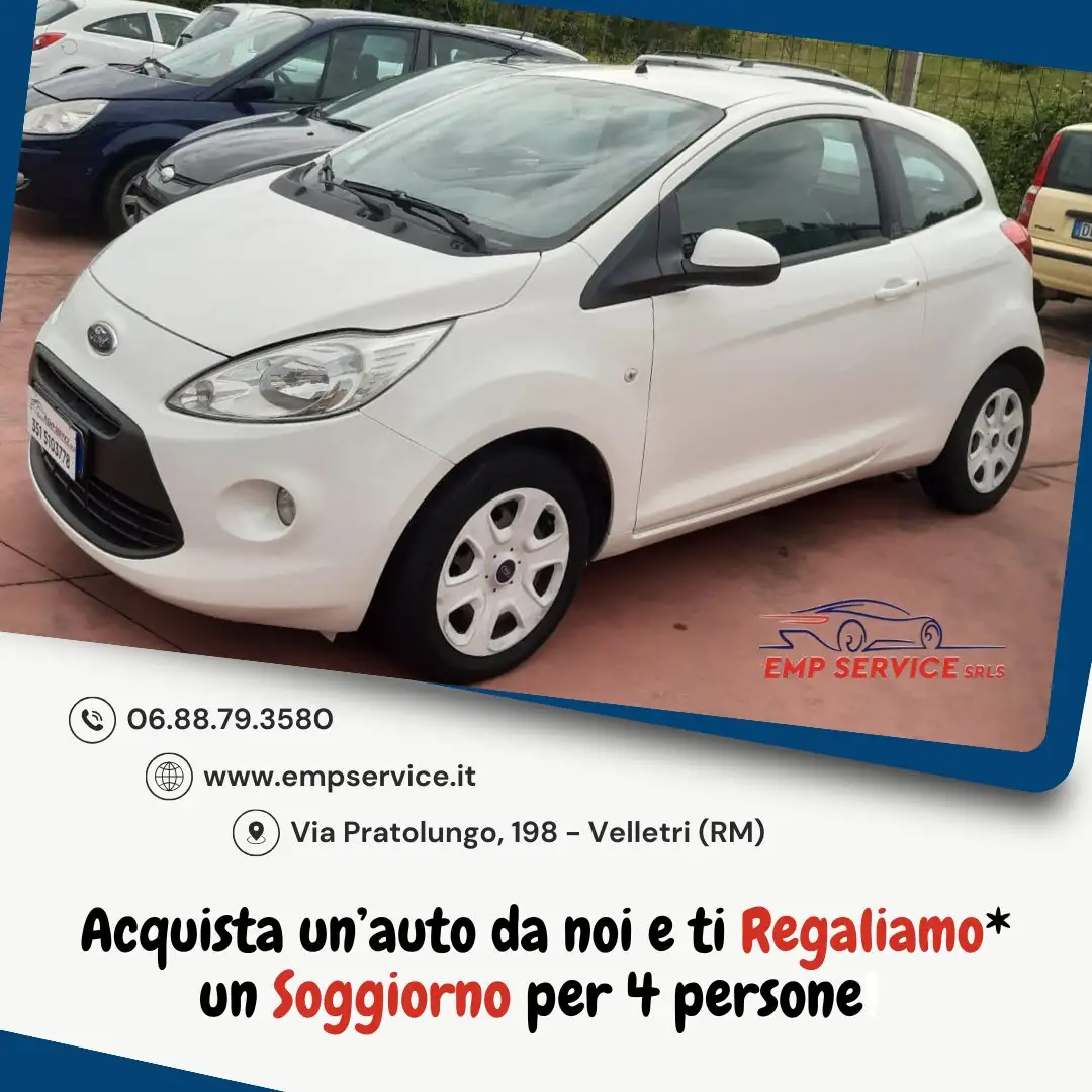 Ford Ka/Ka+ Ka 1.2 Titanium c/esp,tcs 69cv E5 Bianco - 1
