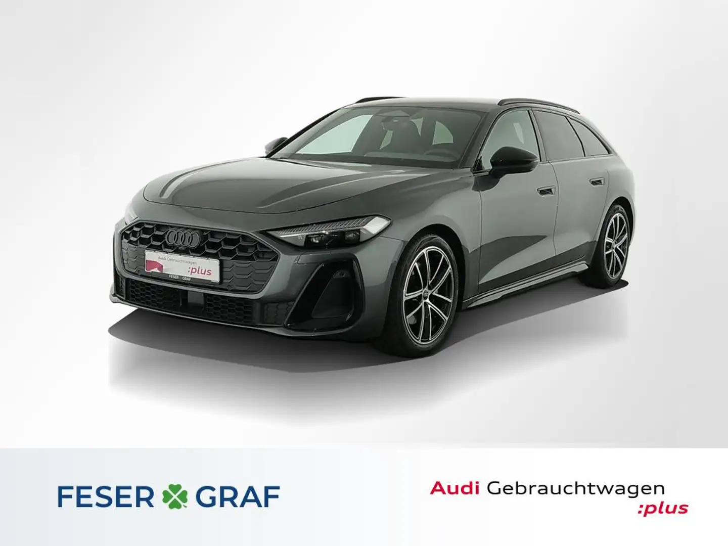 Audi A5 Avant TDI qu 2x S Line Leder,Matrix,Navi, Grau - 1