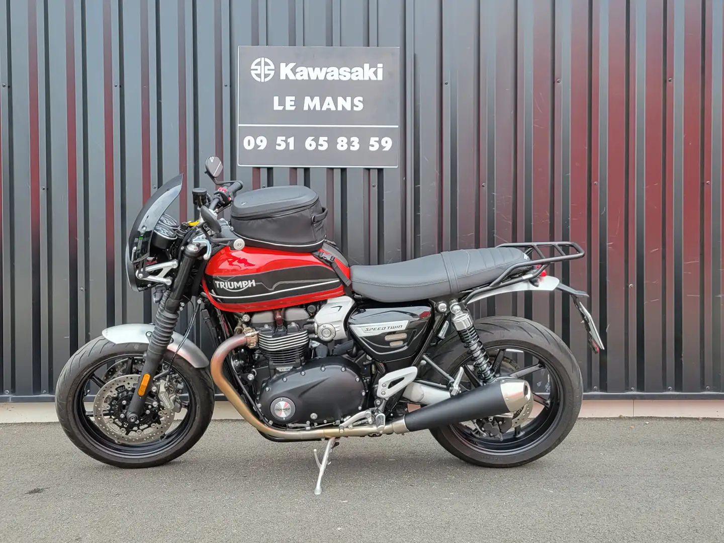 Triumph Speed Twin Rouge - 1