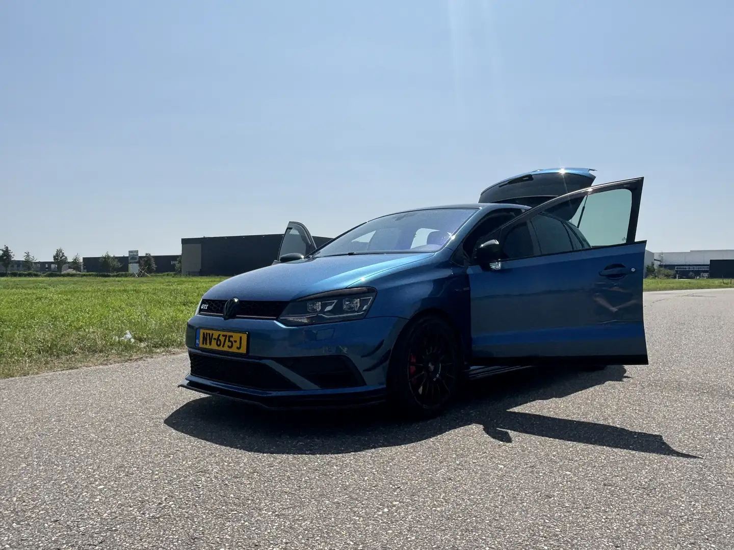 Volkswagen Polo 1.8 TSI GTI Blauw - 2