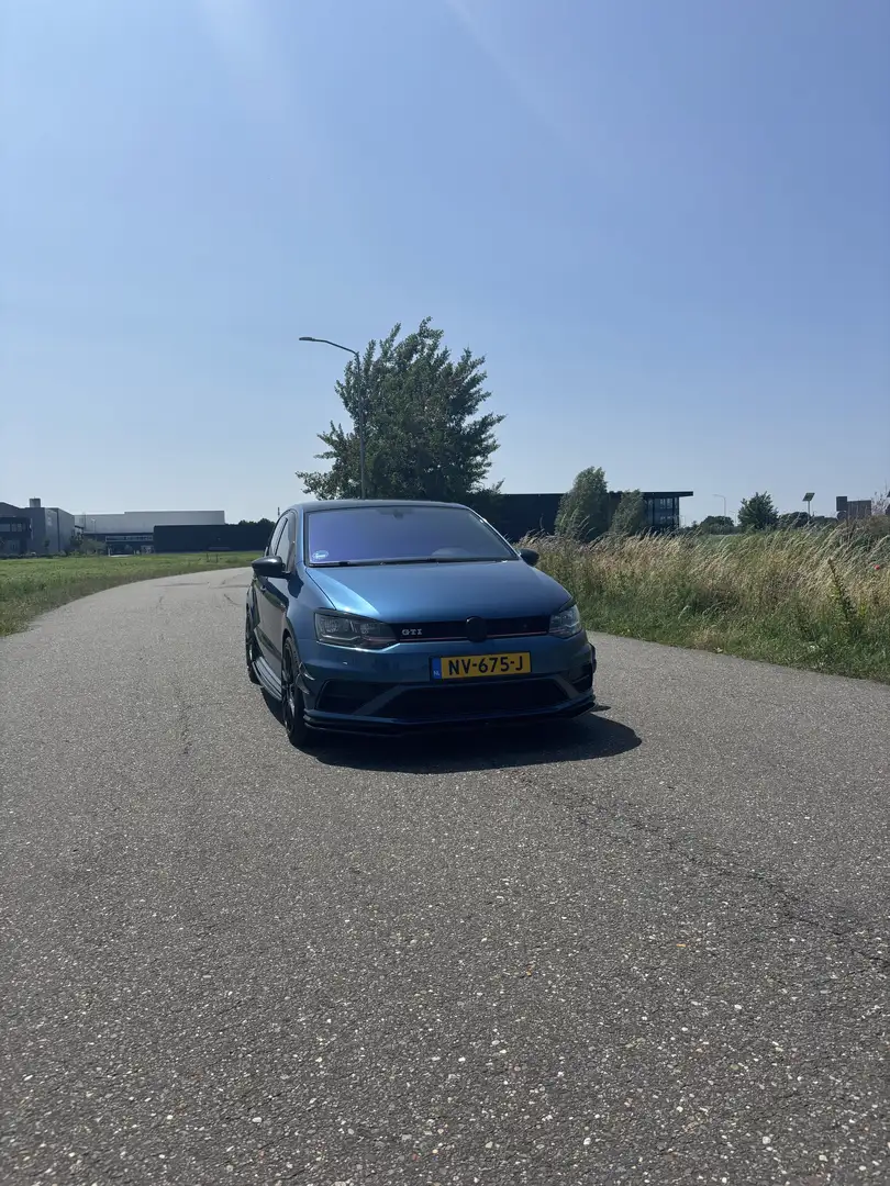 Volkswagen Polo 1.8 TSI GTI Blauw - 1