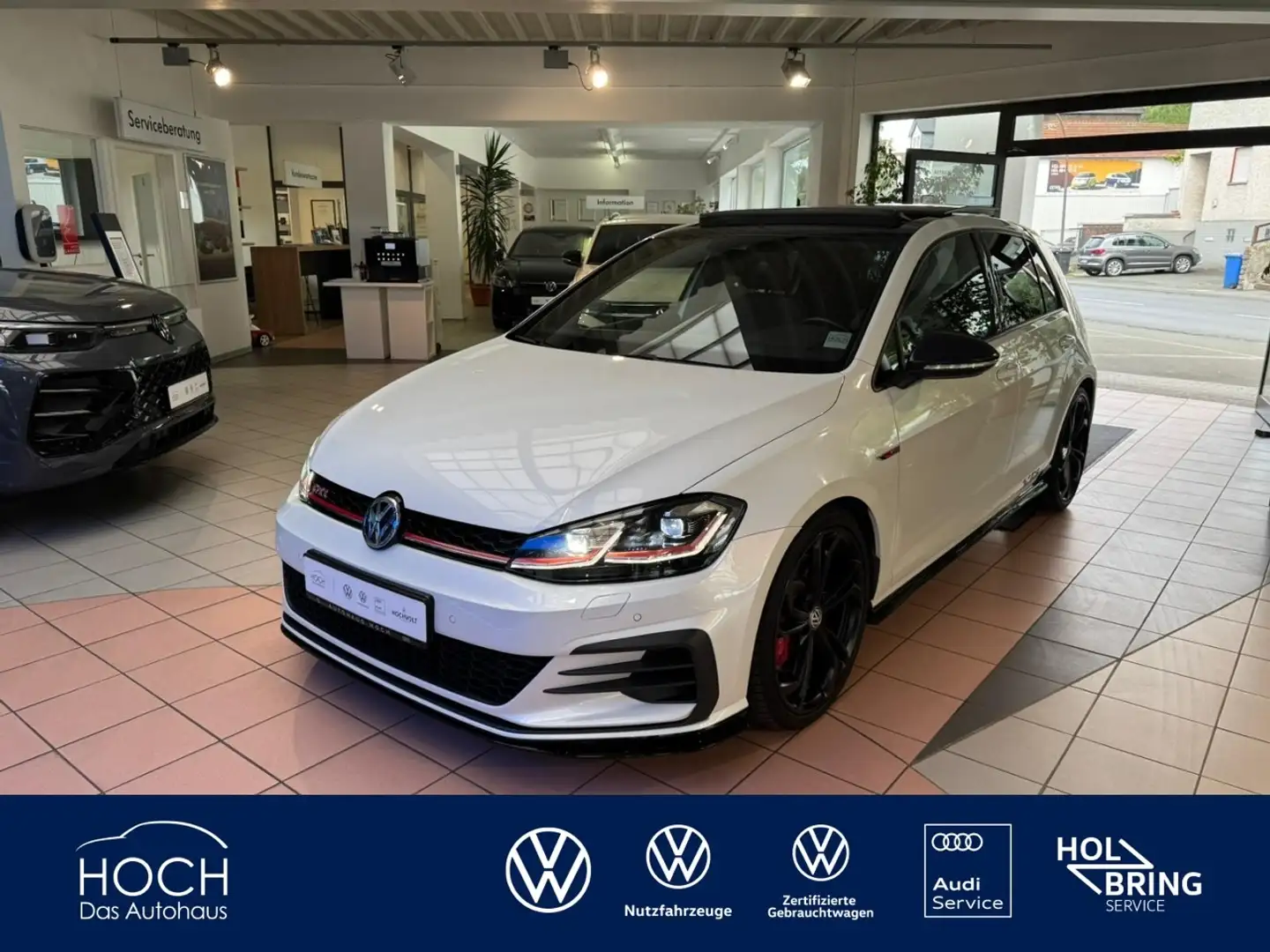 Volkswagen Golf VII 2.0 TSI GTI TCR. LED+Schiebedach+Kamera Bianco - 1