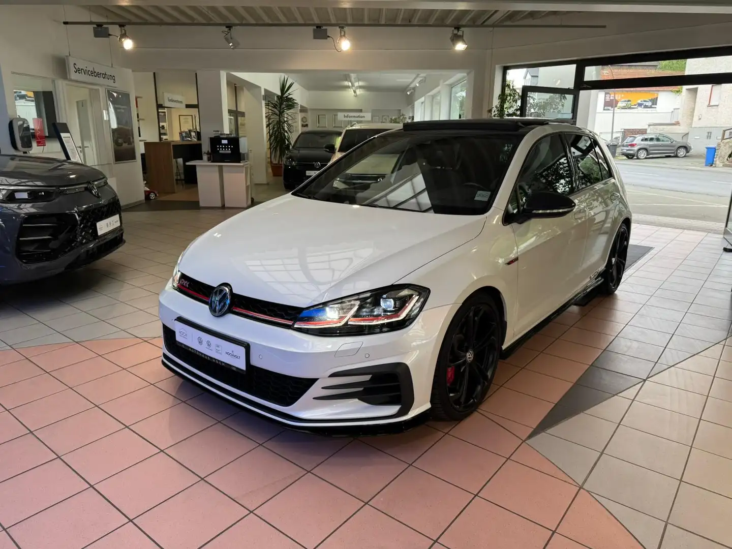 Volkswagen Golf VII 2.0 TSI GTI TCR. LED+Schiebedach+Kamera Bianco - 2