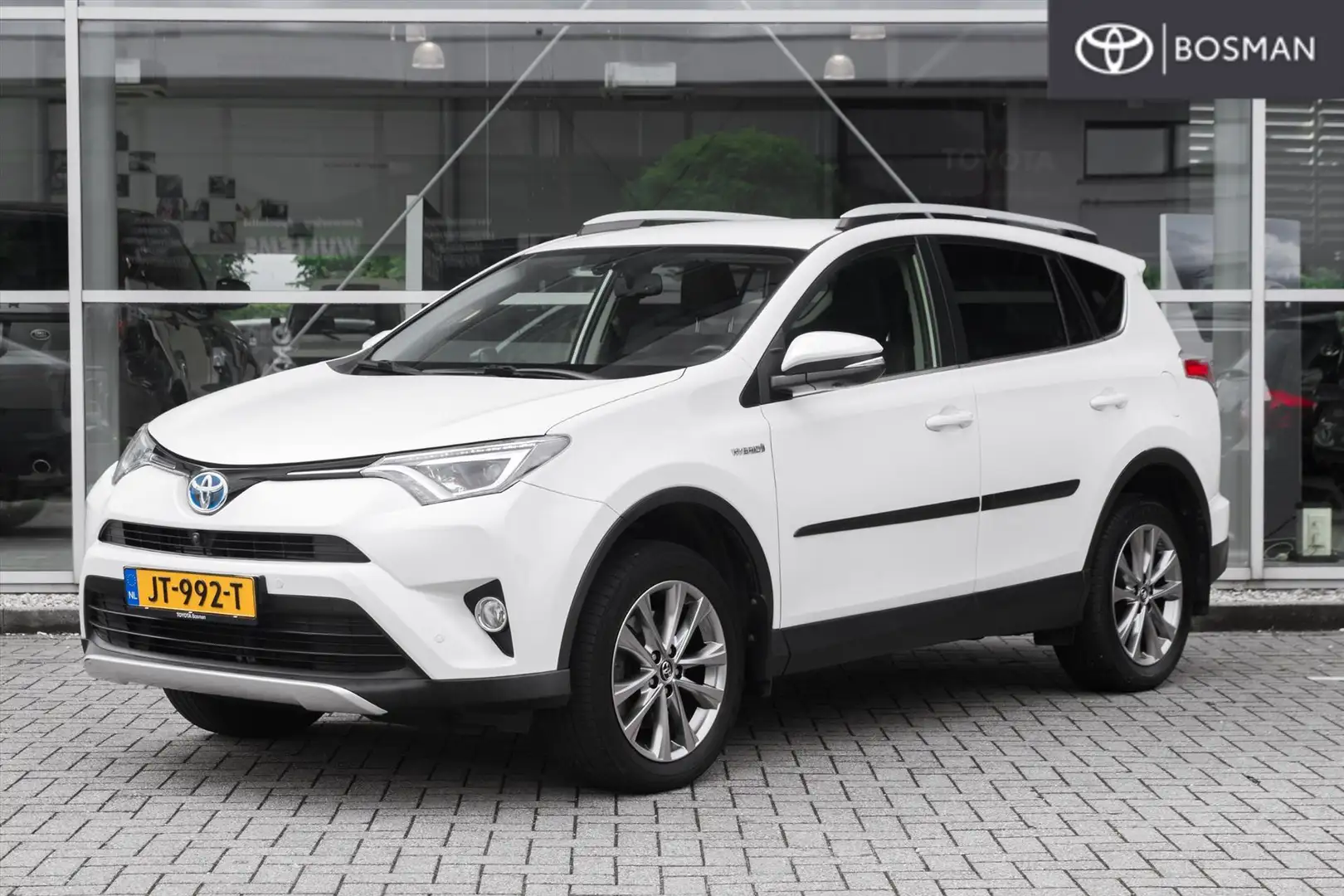 Toyota RAV 4 2.5 VVT-i Hybrid 197pk 2WD Aut Executive Business Weiß - 1